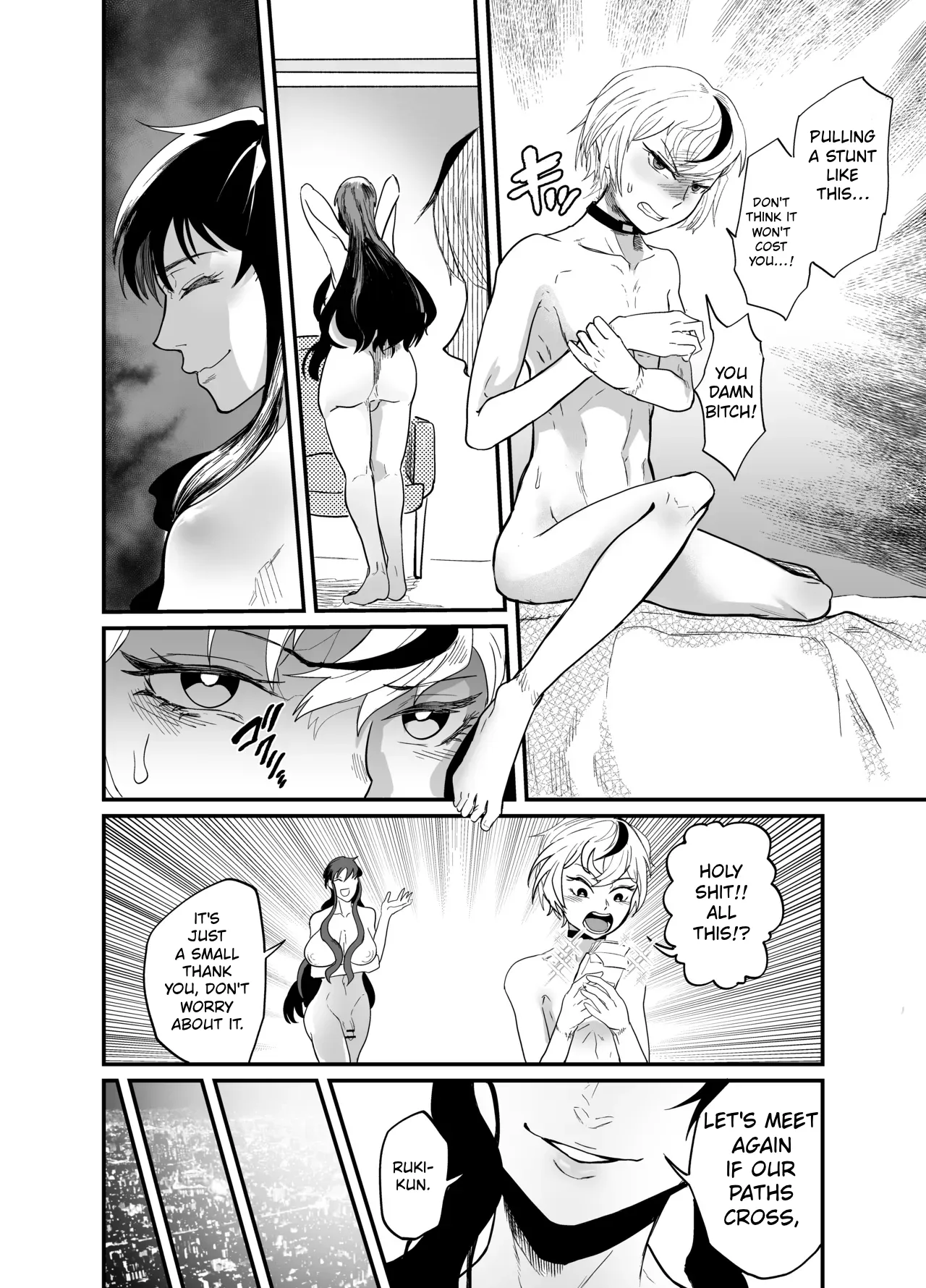 Josei Besshi-kun Futanari Haiboku Katei – Chapter 1 – page 25