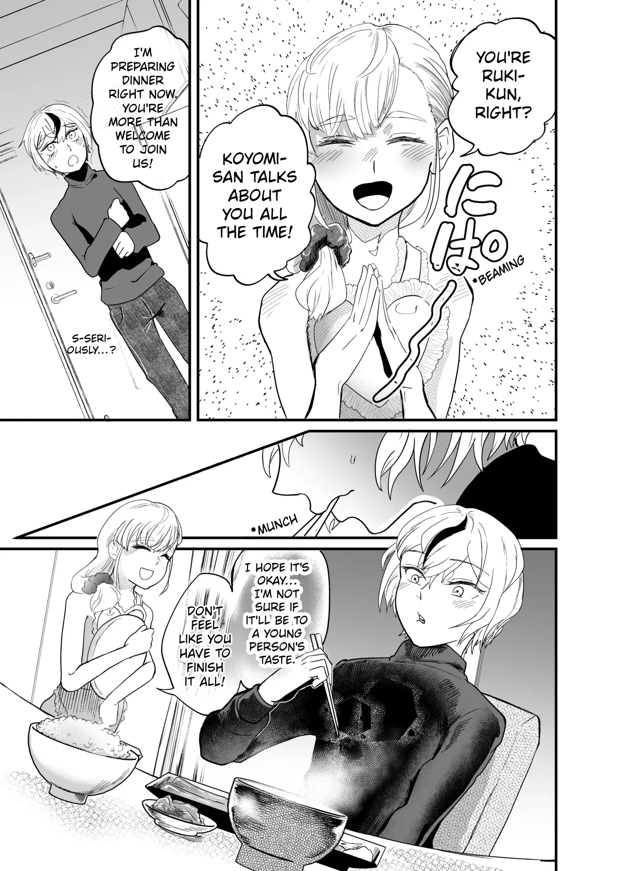 Josei Besshi-kun Futanari Haiboku Katei – Chapter 1 – page 32