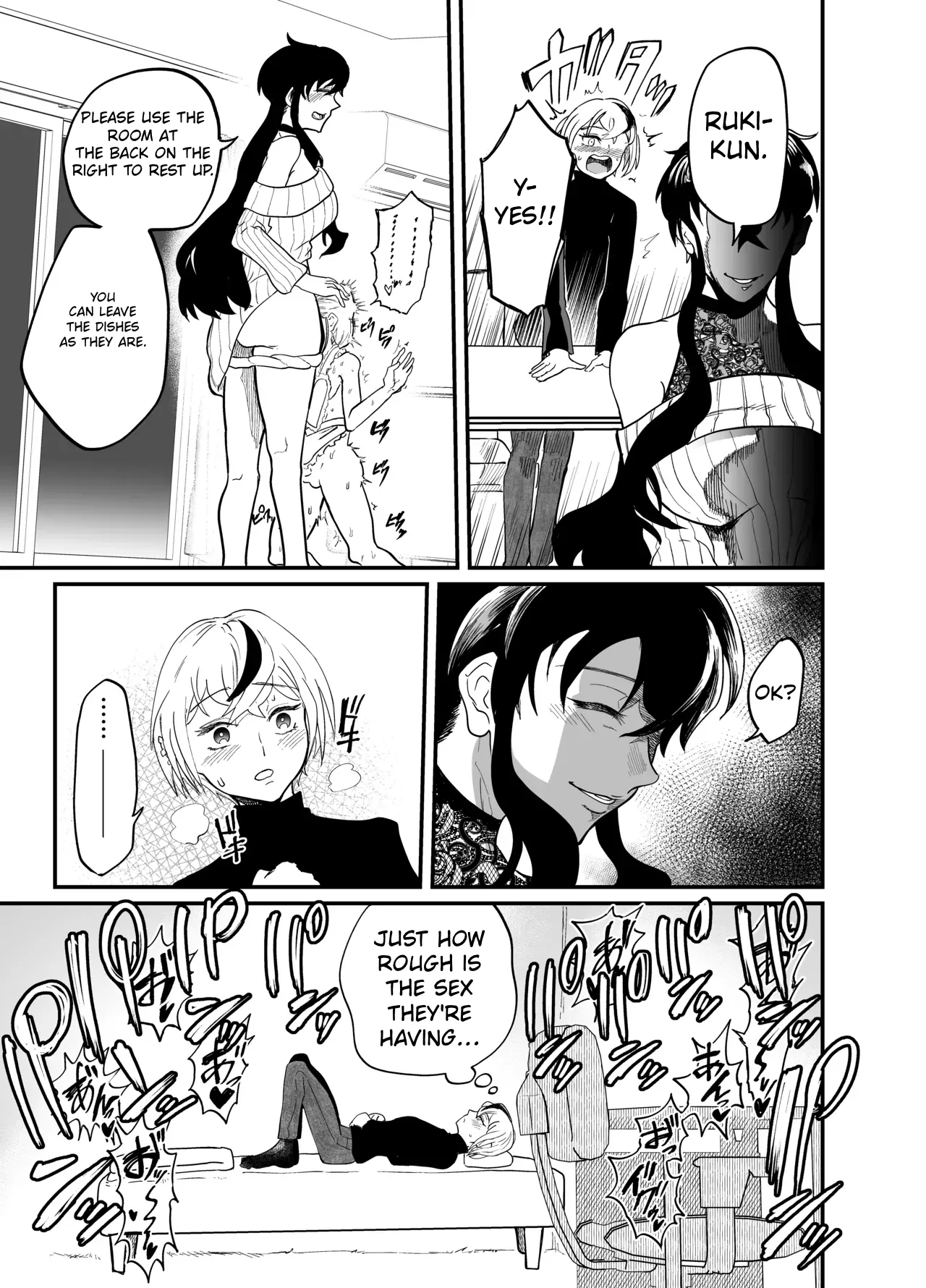 Josei Besshi-kun Futanari Haiboku Katei – Chapter 1 – page 36