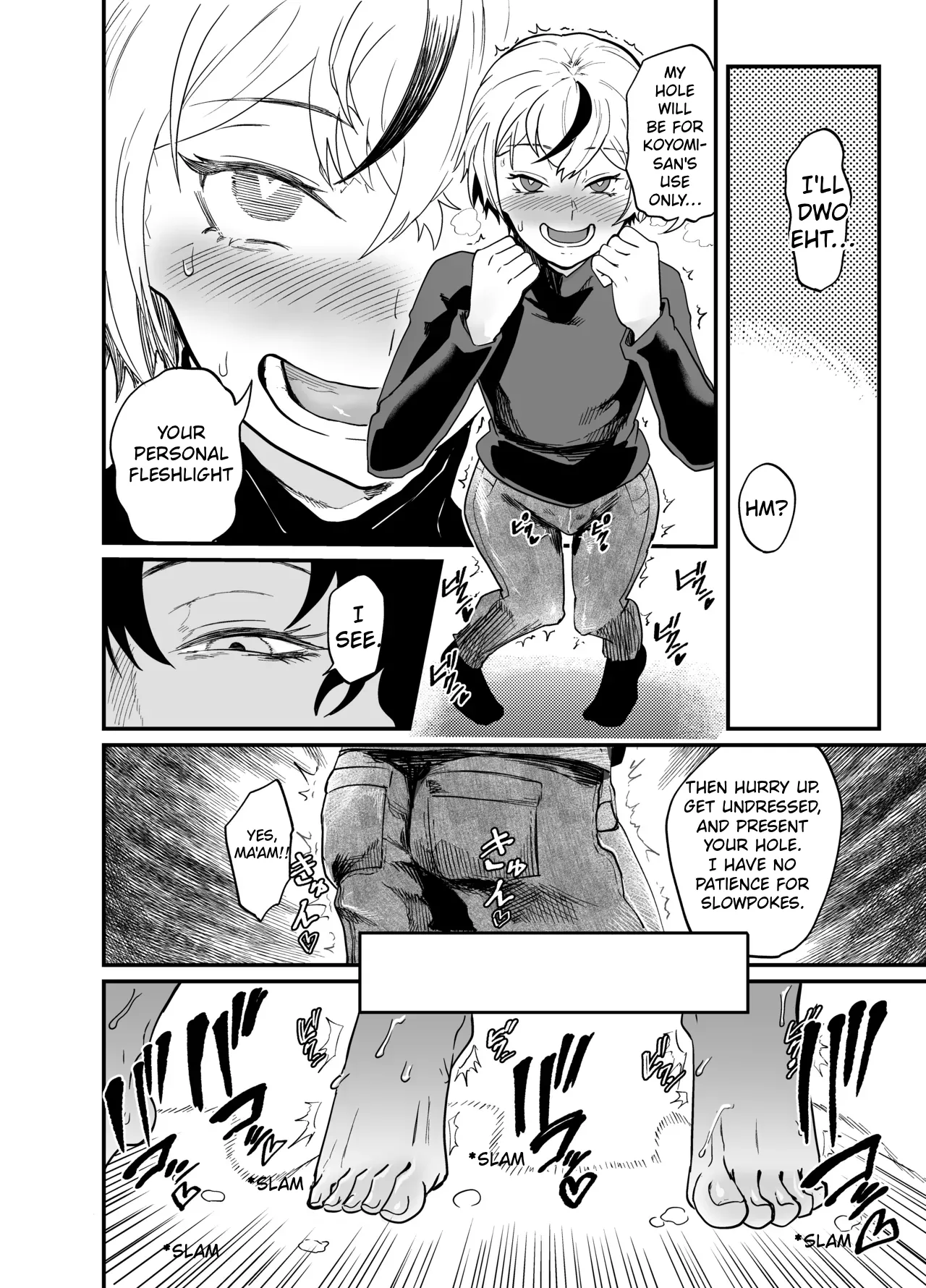 Josei Besshi-kun Futanari Haiboku Katei – Chapter 1 – page 43