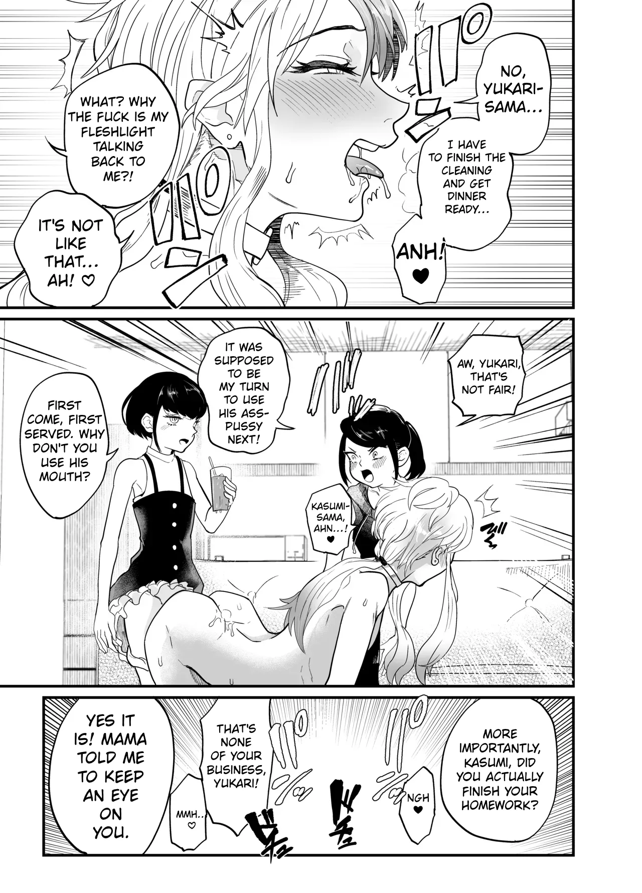Josei Besshi-kun Futanari Haiboku Katei – Chapter 1 – page 52