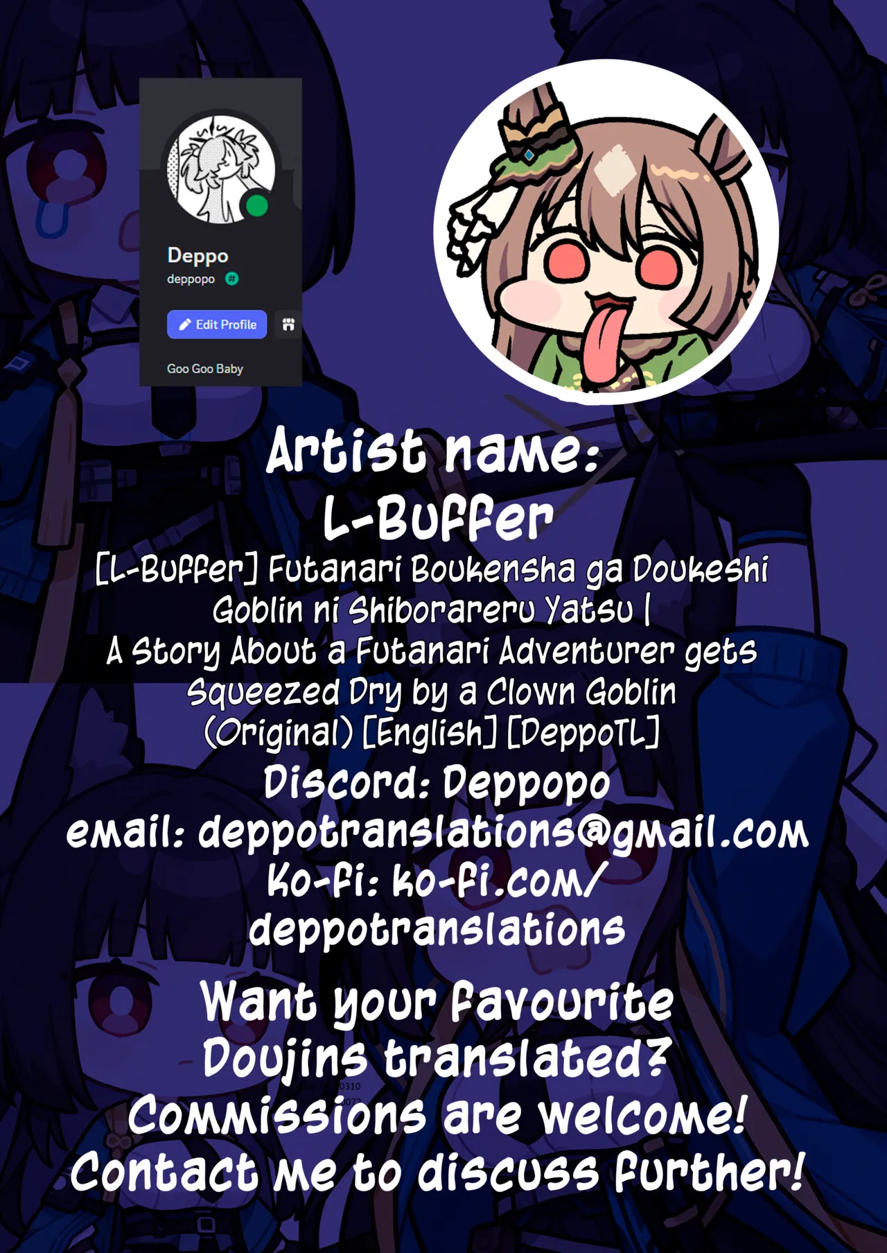 Futanari Boukensha ga Doukeshi Goblin ni Shiborareru Yatsu | A Story About a Futanari Adventurer who Got Squeezed Dry by Clown Goblins – Chapter 1 – page 22
