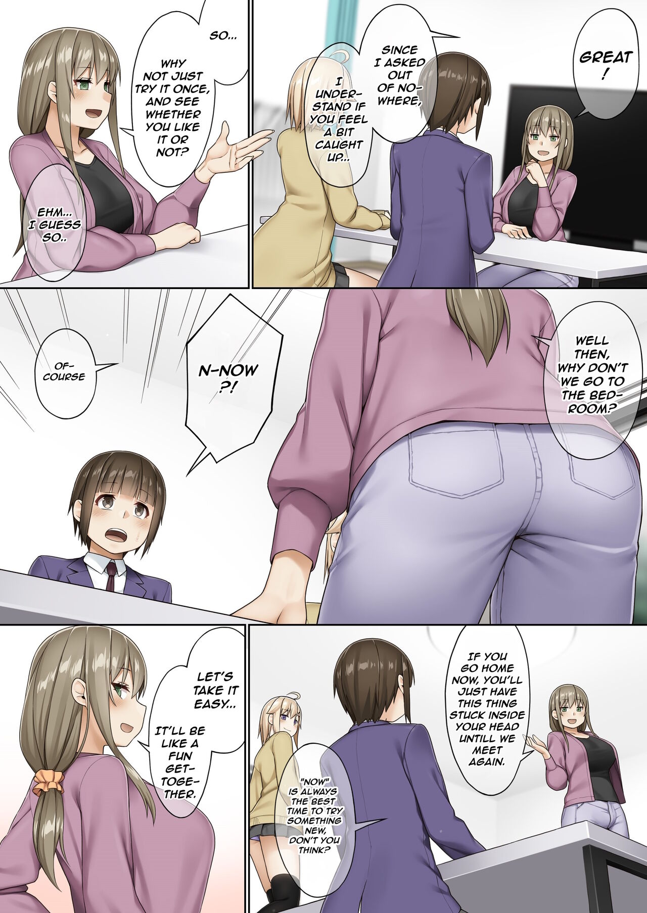 Futanari tono tukiai kata — preview page 14
