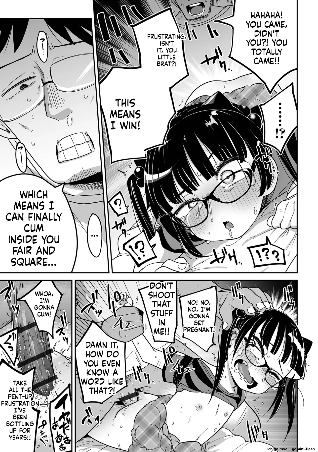 Mesugaki vs Wanabi Ojisan – Chapter 1 – page 21