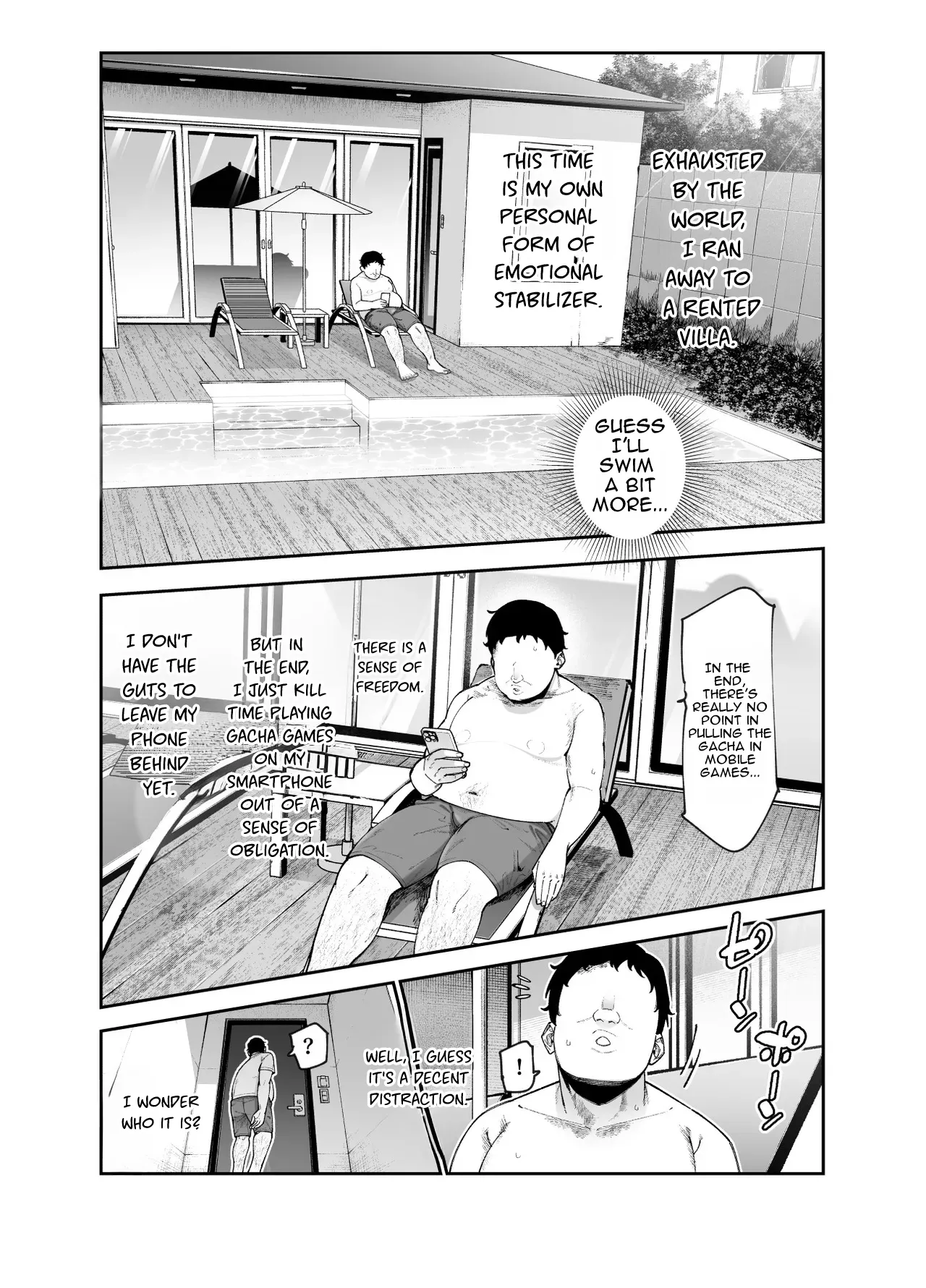 Rental Bessou no Rinjin ga Kikikan Nashinashi na Ken EX | The Time My Rental Villa Neighbor Was Completely Oblivious to the Danger — preview page 4