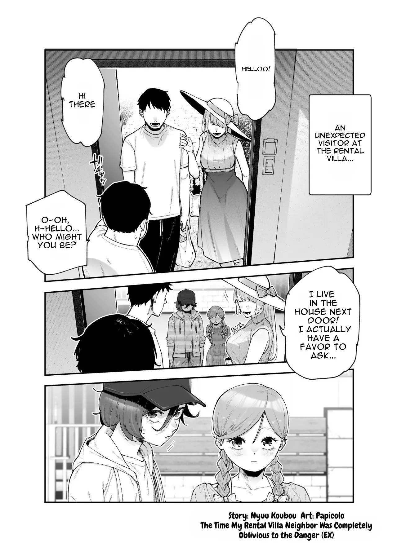 Rental Bessou no Rinjin ga Kikikan Nashinashi na Ken EX | The Time My Rental Villa Neighbor Was Completely Oblivious to the Danger — preview page 5