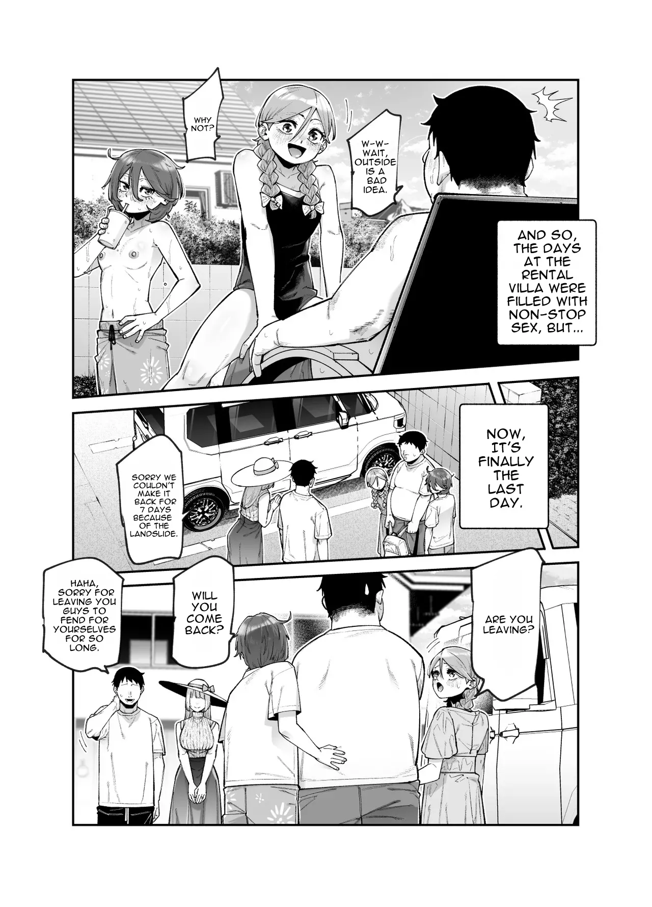 Rental Bessou no Rinjin ga Kikikan Nashinashi na Ken EX | The Time My Rental Villa Neighbor Was Completely Oblivious to the Danger – Chapter 1 – page 32