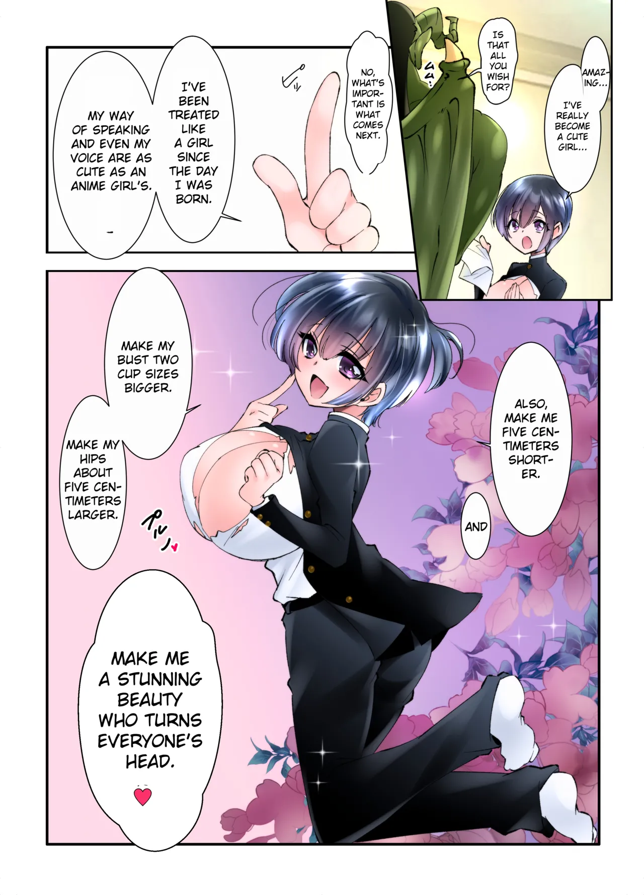 Jotaika Shita Ore no Boku no Shiawase Mesu Ochi Seikatsu | My Happy Life as a Woman: How I Became a Submissive Female — preview page 7