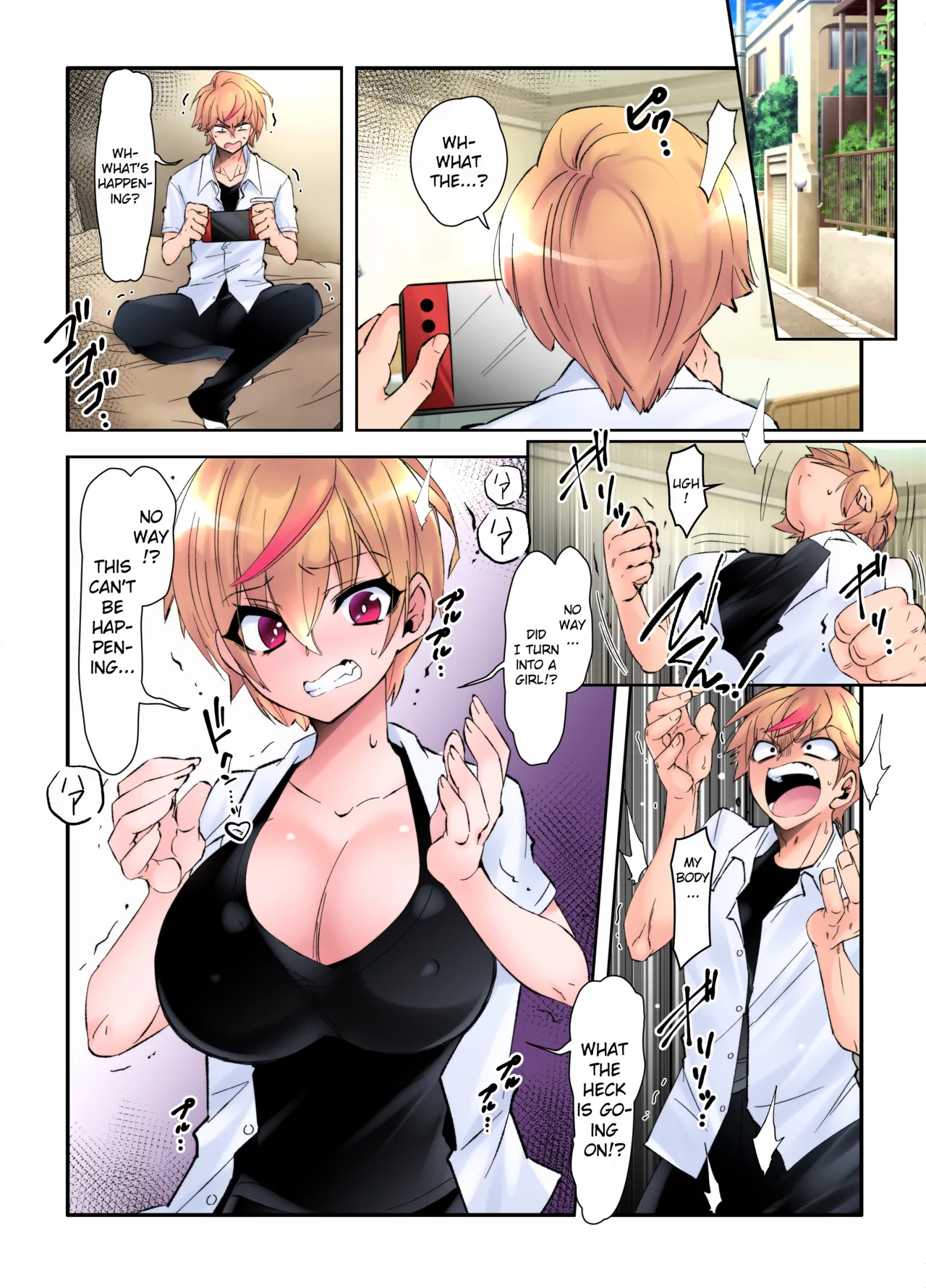Jotaika Shita Ore no Boku no Shiawase Mesu Ochi Seikatsu | My Happy Life as a Woman: How I Became a Submissive Female — preview page 9