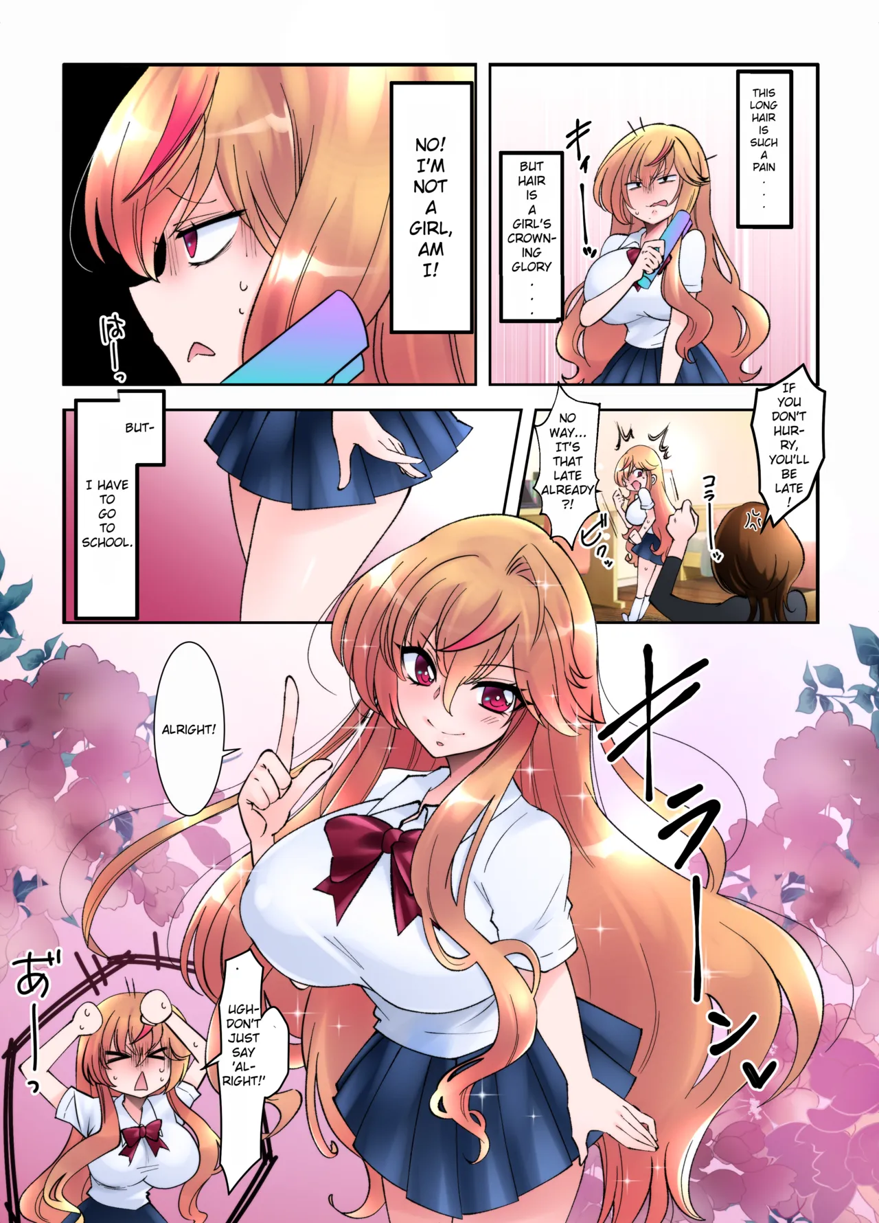 Jotaika Shita Ore no Boku no Shiawase Mesu Ochi Seikatsu | My Happy Life as a Woman: How I Became a Submissive Female – Chapter 1 – page 23