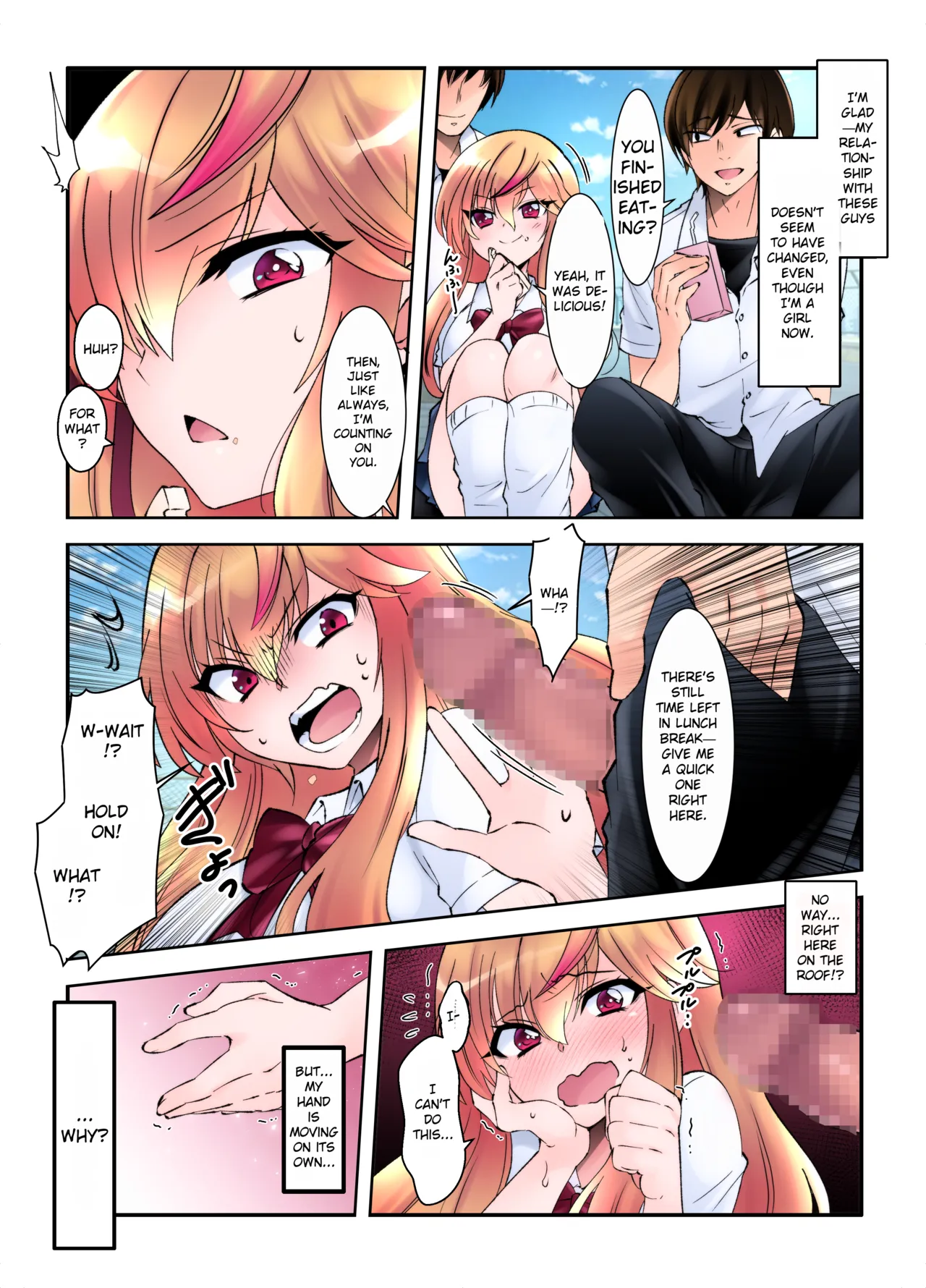Jotaika Shita Ore no Boku no Shiawase Mesu Ochi Seikatsu | My Happy Life as a Woman: How I Became a Submissive Female – Chapter 1 – page 30