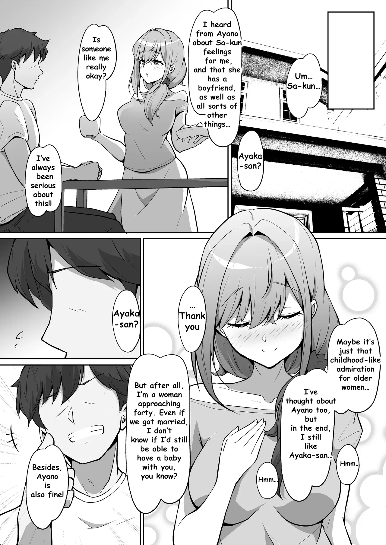 MY CHILDHOOD FRIEND WASNT THE ONE I LOVED, HER MOM IS MY TRUE LOVE — preview page 18