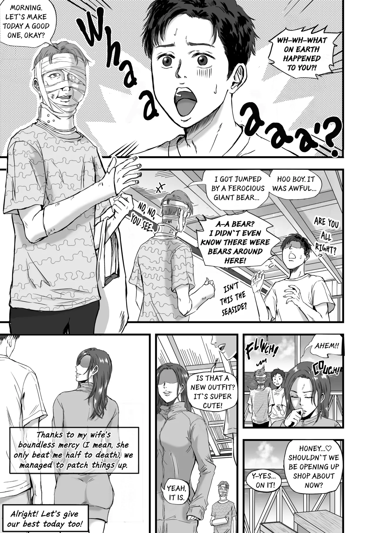 Tsuma ni Bikini o Kiseta nara | If I Made My Wife Wear A Bikini – Chapter 1 – page 35