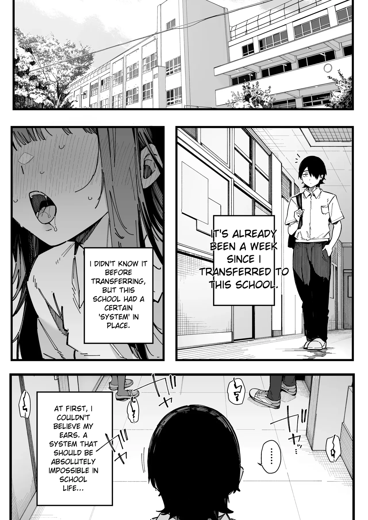 A story about how I ended up being in charge of satisfying the sexual desires of the female students at my new school. — preview page 2