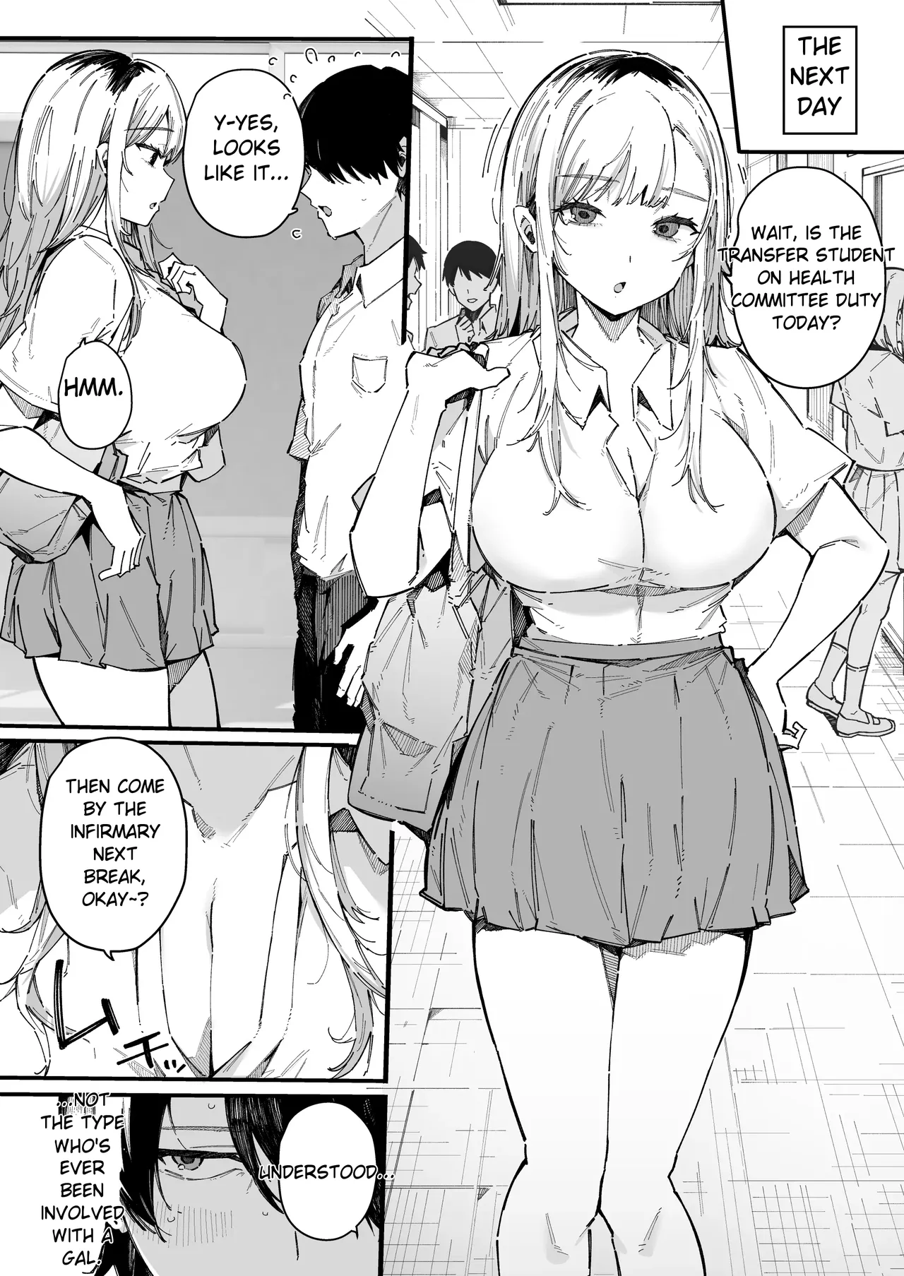 A story about how I ended up being in charge of satisfying the sexual desires of the female students at my new school. — preview page 8