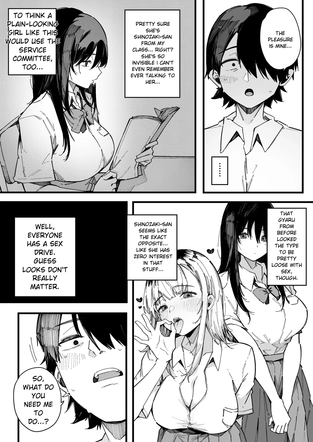 A story about how I ended up being in charge of satisfying the sexual desires of the female students at my new school. — preview page 20