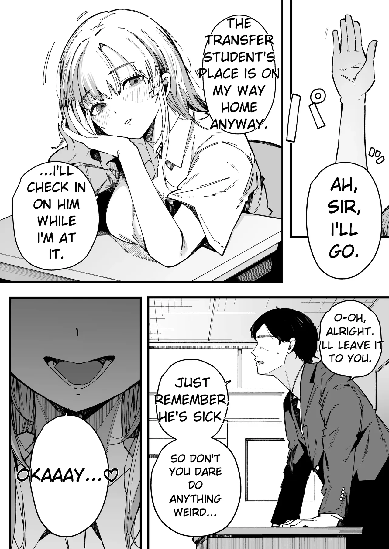 A story about how I ended up being in charge of satisfying the sexual desires of the female students at my new school. – Chapter 1 – page 62
