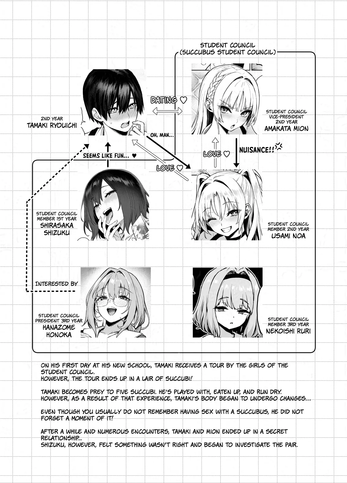 Succubus Seitokai Shiko Shiko Shikkoubu 4 Zenpen | Succubus Student Council Milking Club Part 4, First Half — preview page 3
