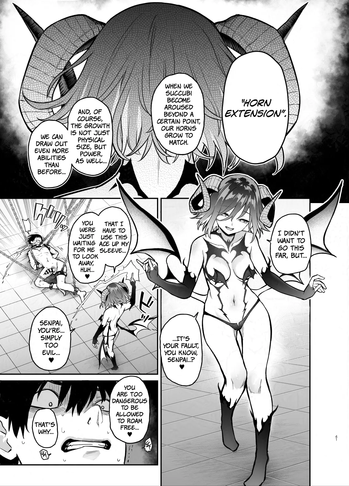 Succubus Seitokai Shiko Shiko Shikkoubu 4 Zenpen | Succubus Student Council Milking Club Part 4, First Half – Chapter 1 – page 42