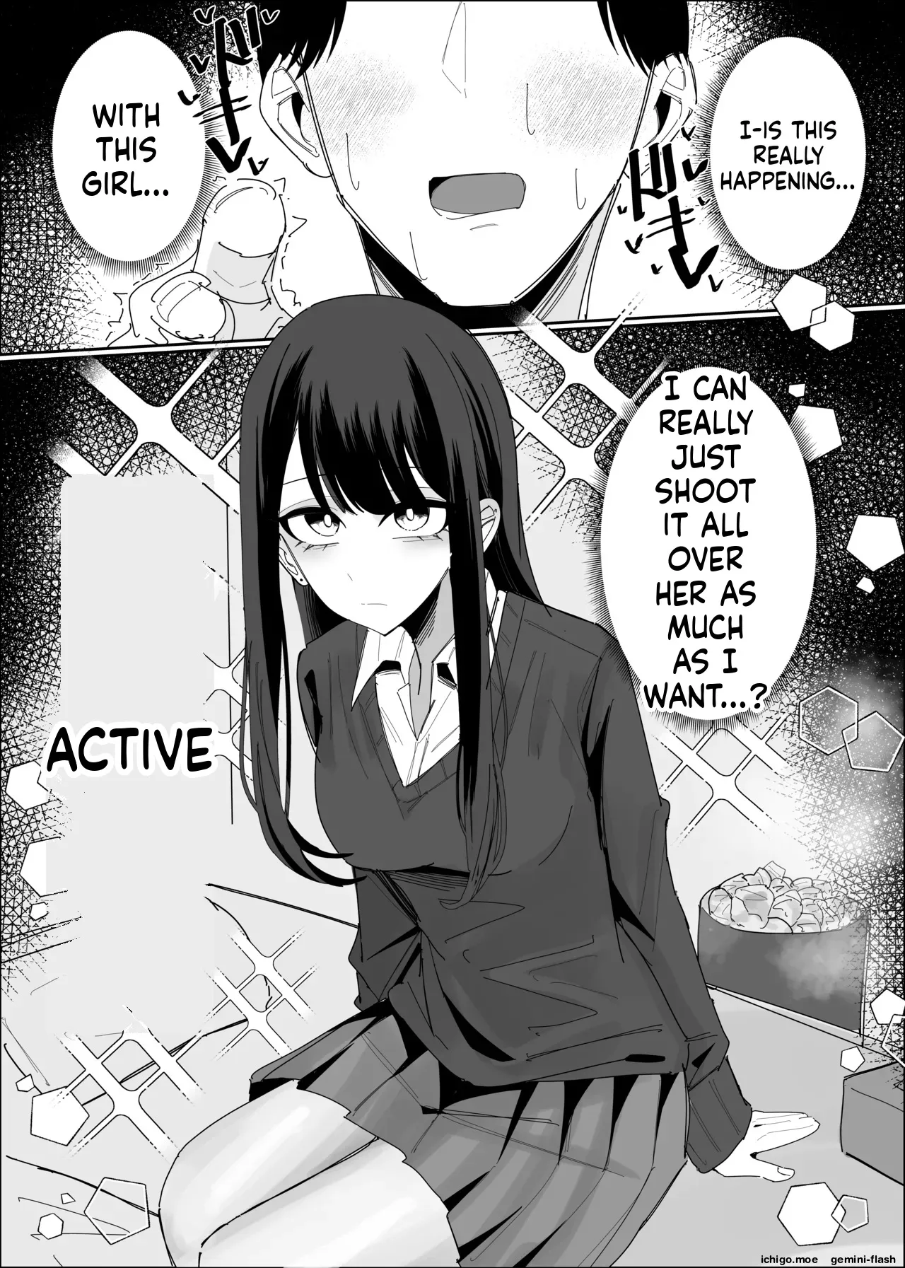 Geneki JK Bukkake Shihoudai Course – Chapter 1 – page 3