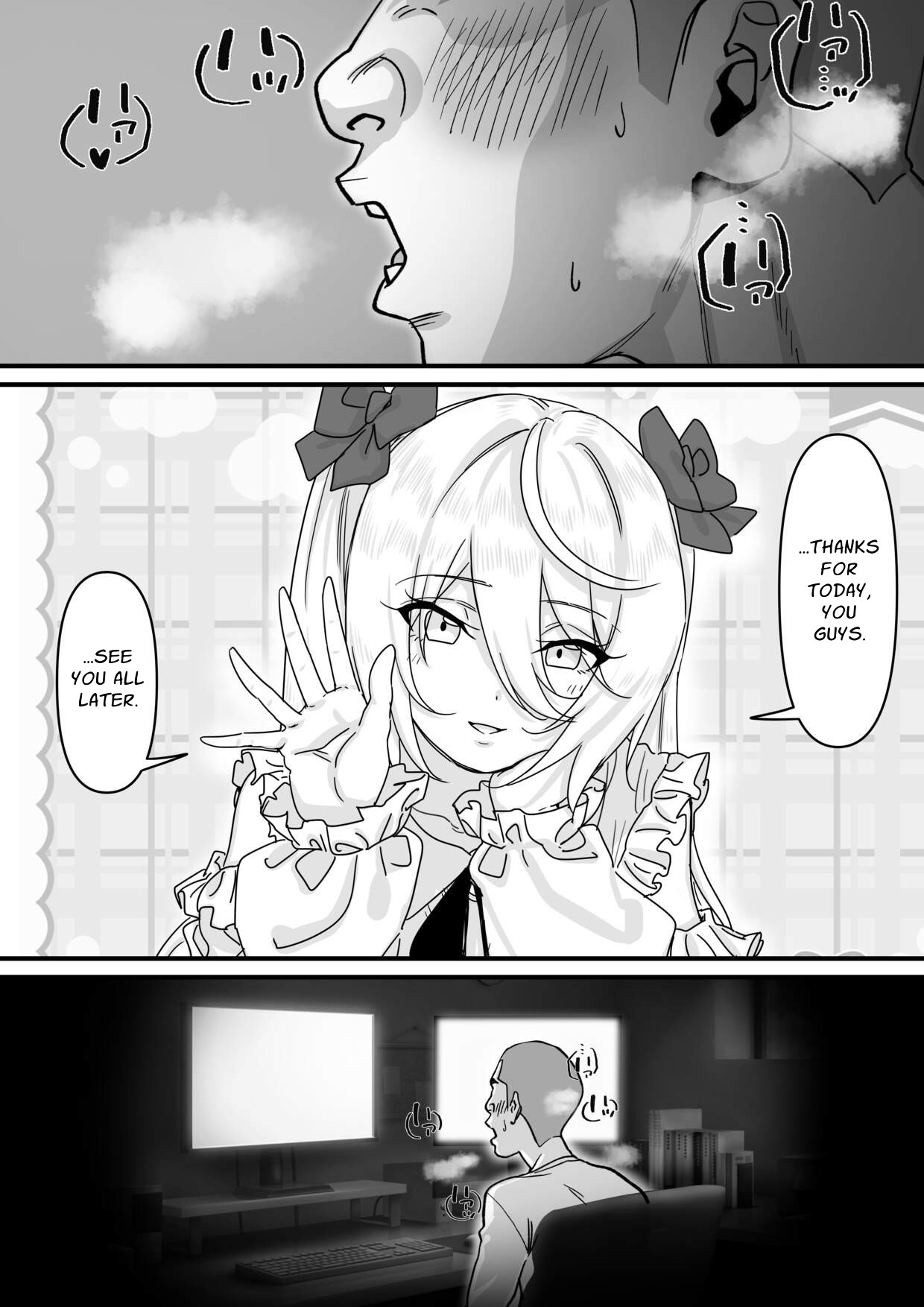 Ninki Livestreamer Haishin Kiriwasurete Zenra wo Sarashite Shimau | Popular Streamer Forgets to Turn Off Stream and Exposes Full Nudity — preview page 3