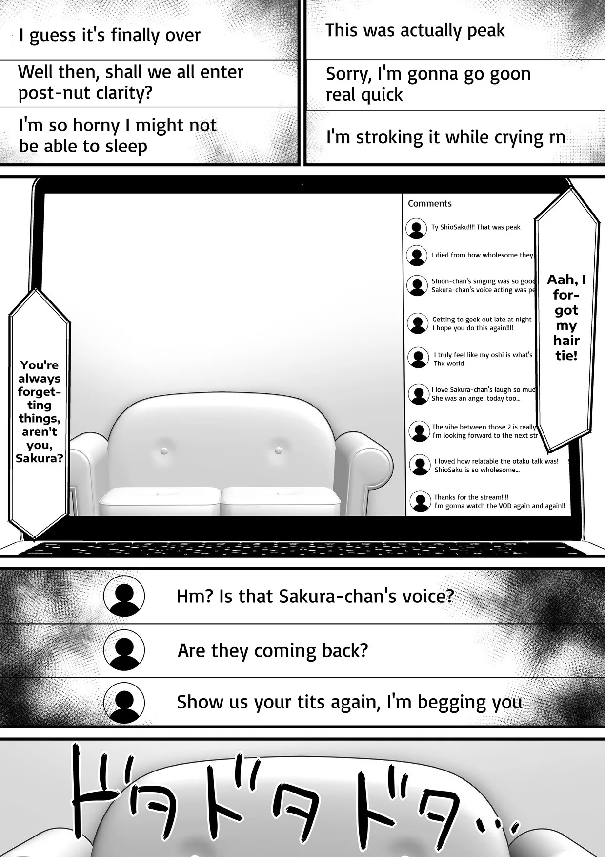 Ninki Livestreamer Haishin Kiriwasurete Zenra wo Sarashite Shimau | Popular Streamer Forgets to Turn Off Stream and Exposes Full Nudity – Chapter 1 – page 26