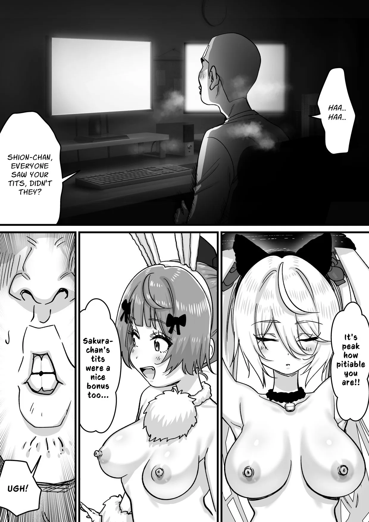 Ninki Livestreamer Haishin Kiriwasurete Zenra wo Sarashite Shimau | Popular Streamer Forgets to Turn Off Stream and Exposes Full Nudity – Chapter 1 – page 36