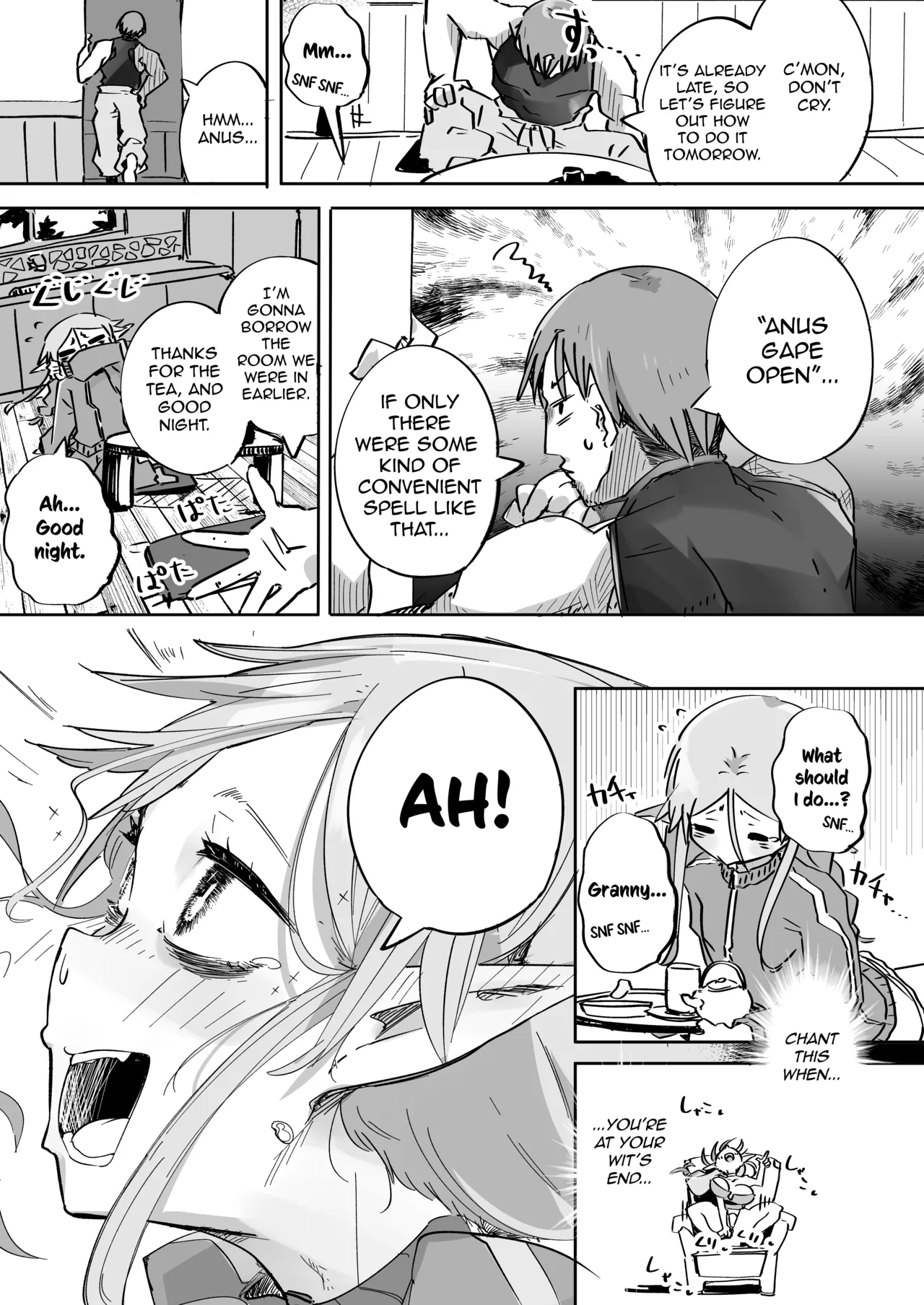Elf ga Anal ni Akogarete | The Elf Yearns for Anal – Chapter 1 – page 24