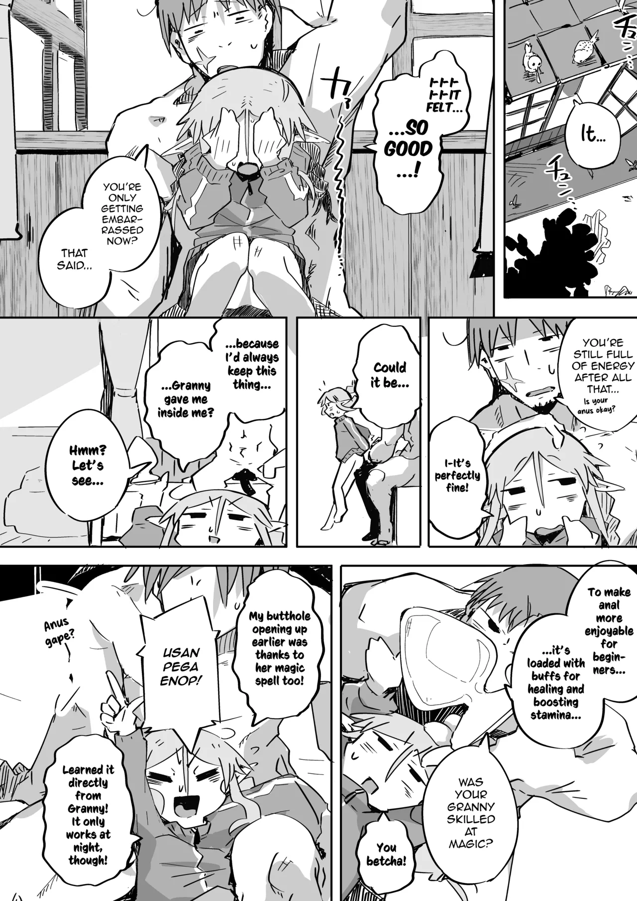 Elf ga Anal ni Akogarete | The Elf Yearns for Anal – Chapter 1 – page 37