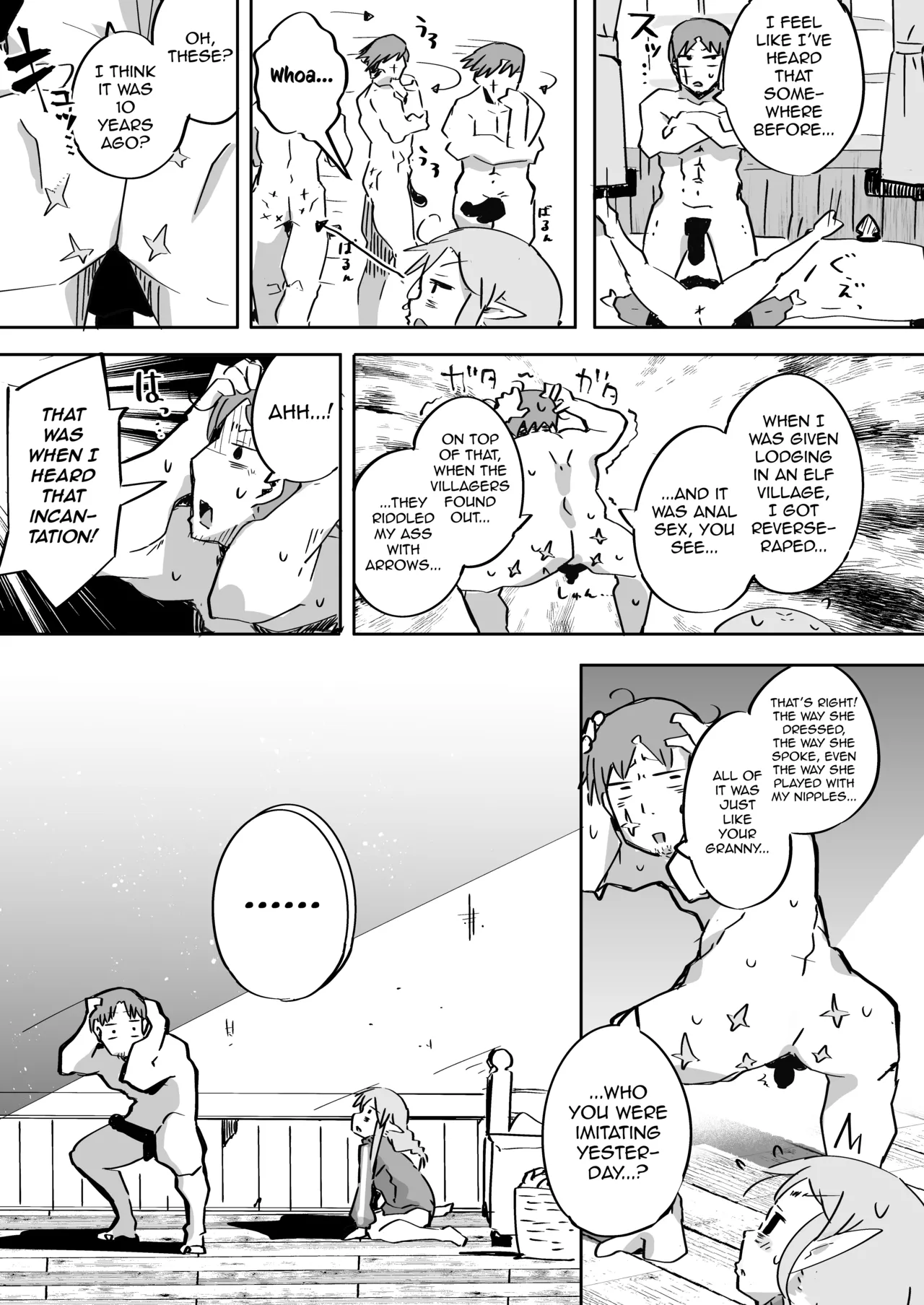 Elf ga Anal ni Akogarete | The Elf Yearns for Anal – Chapter 1 – page 38