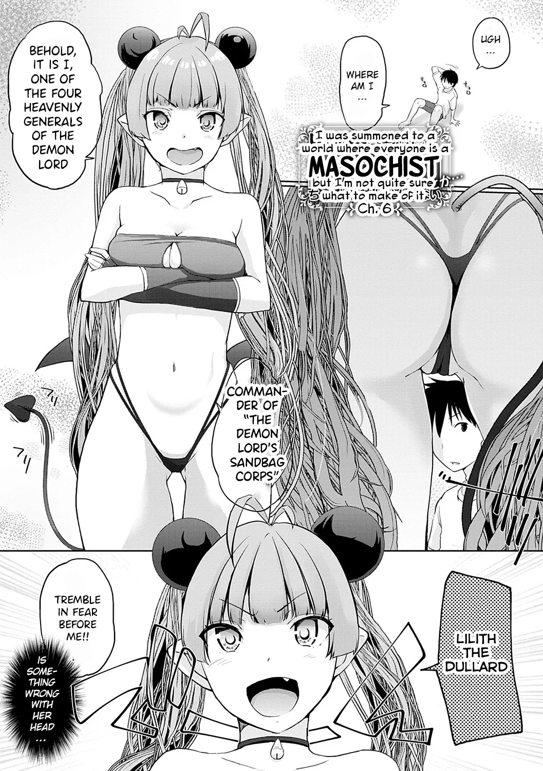 Isekai ni Shoukansaretara Zenin Do M Toka…Chotto Imi ga Wakaranai Ch.6 — preview page 1