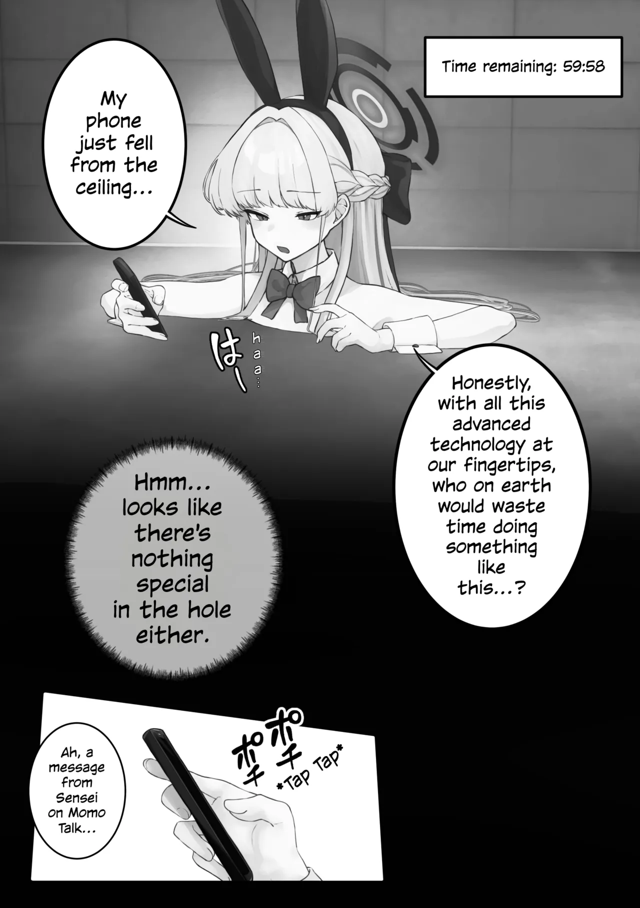 Kankaku Shadan Toki-chan | The Sensory Deprivation of Toki-chan — preview page 10