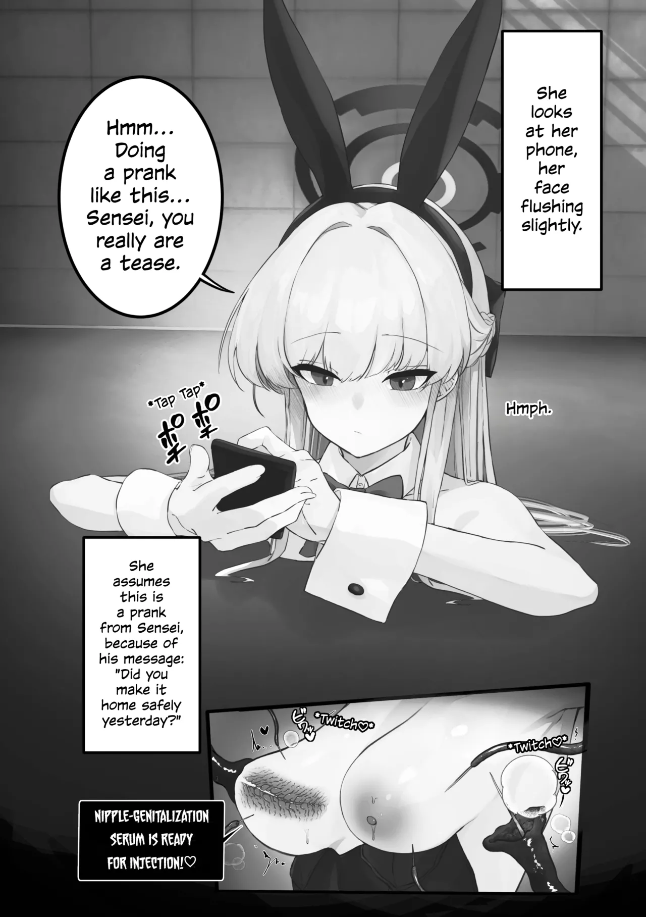 Kankaku Shadan Toki-chan | The Sensory Deprivation of Toki-chan — preview page 12