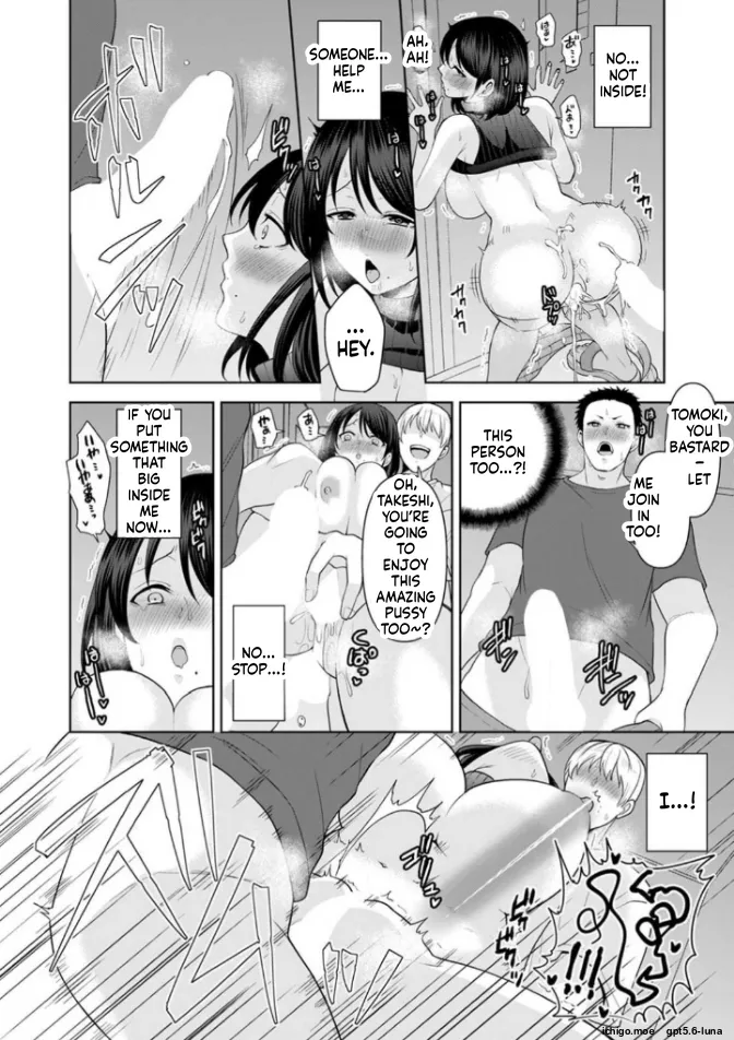 Until she moans from being groped ~ No way… I’m getting off on a stranger! — preview page 4