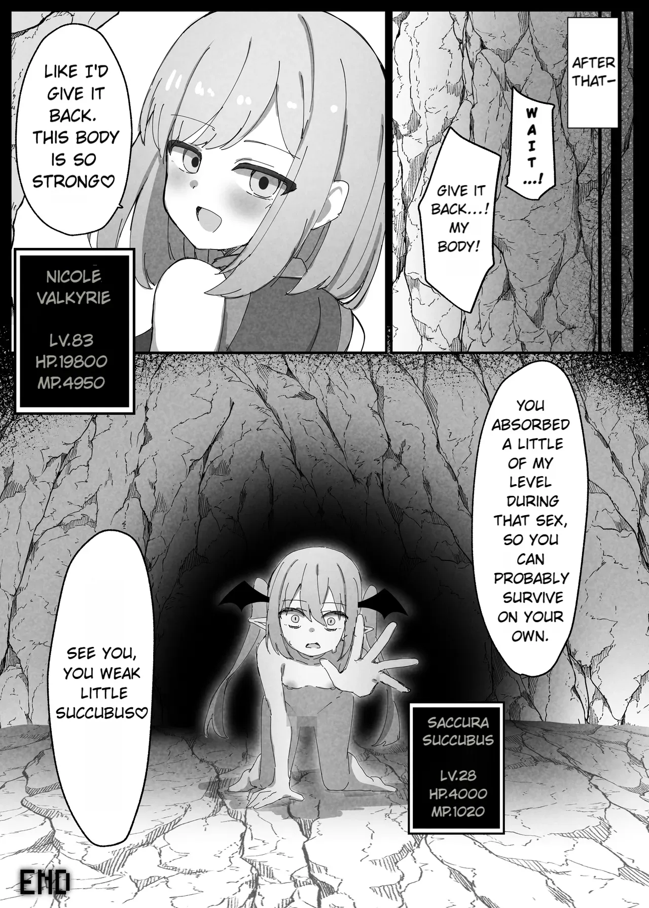Valkyrie Nicole – A Story about having everything stolen by a low-class succubus – Chapter 1 – page 42
