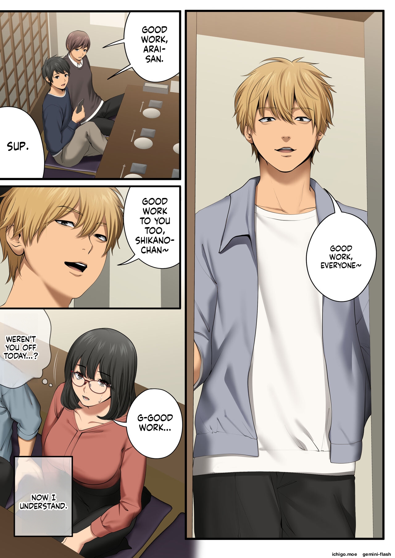 Yarareru Kanojo – Hitozumajoushi ManaNTR -MTL – Chapter 1 – page 27