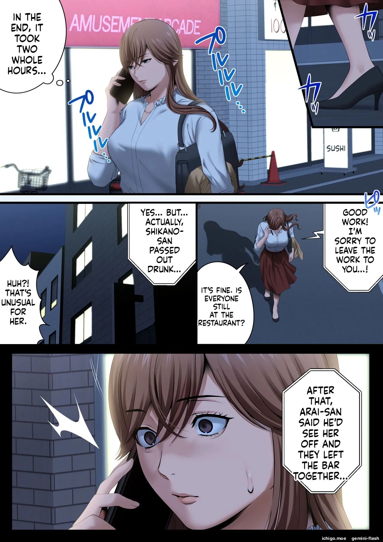 Yarareru Kanojo – Hitozumajoushi ManaNTR -MTL – Chapter 1 – page 29