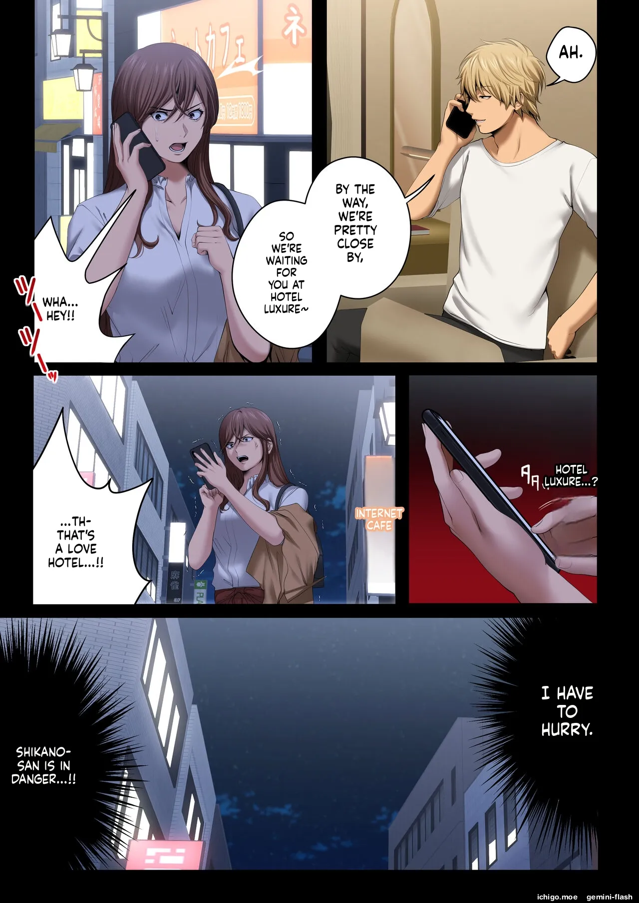 Yarareru Kanojo – Hitozumajoushi ManaNTR -MTL – Chapter 1 – page 32