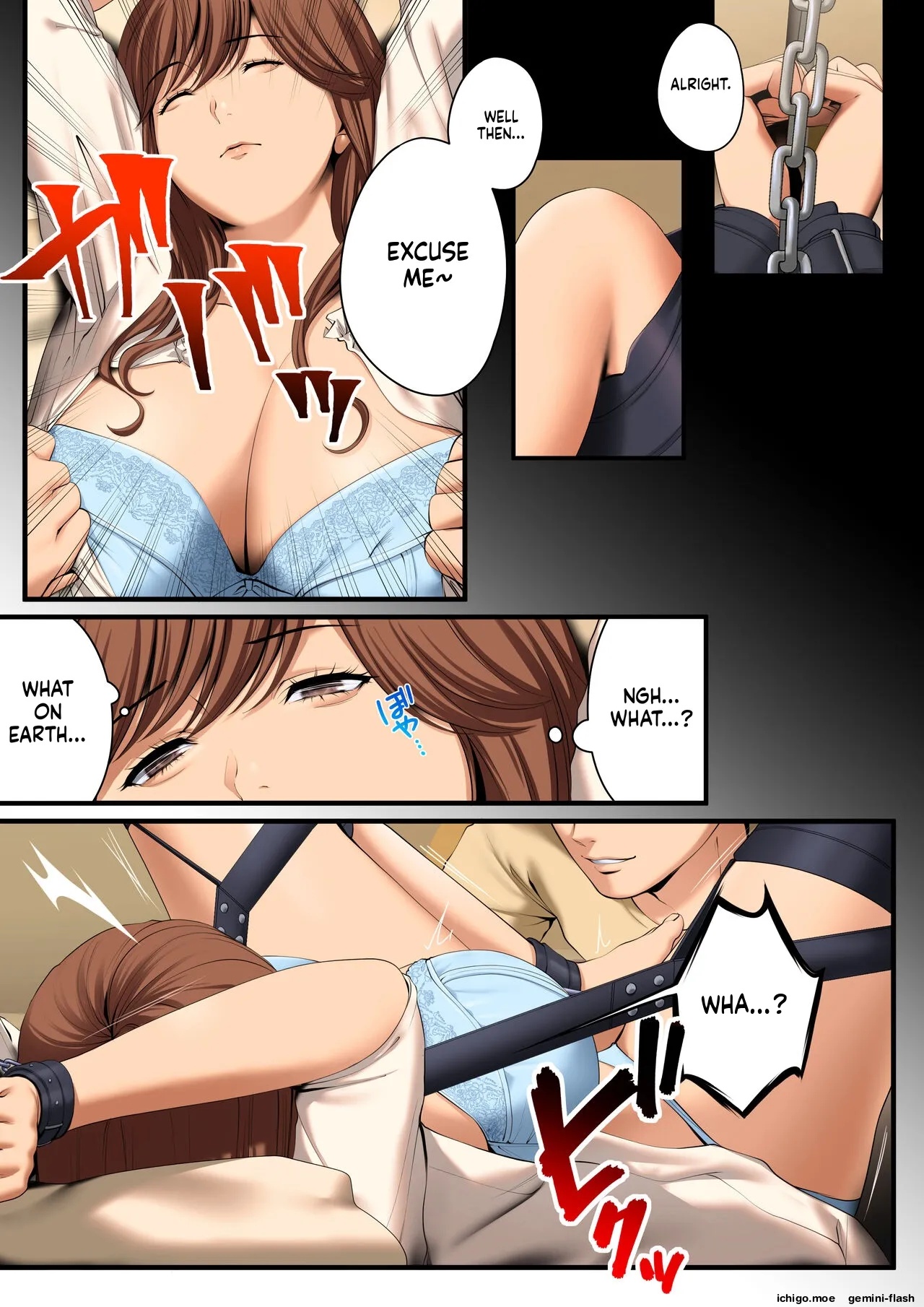 Yarareru Kanojo – Hitozumajoushi ManaNTR -MTL – Chapter 1 – page 36
