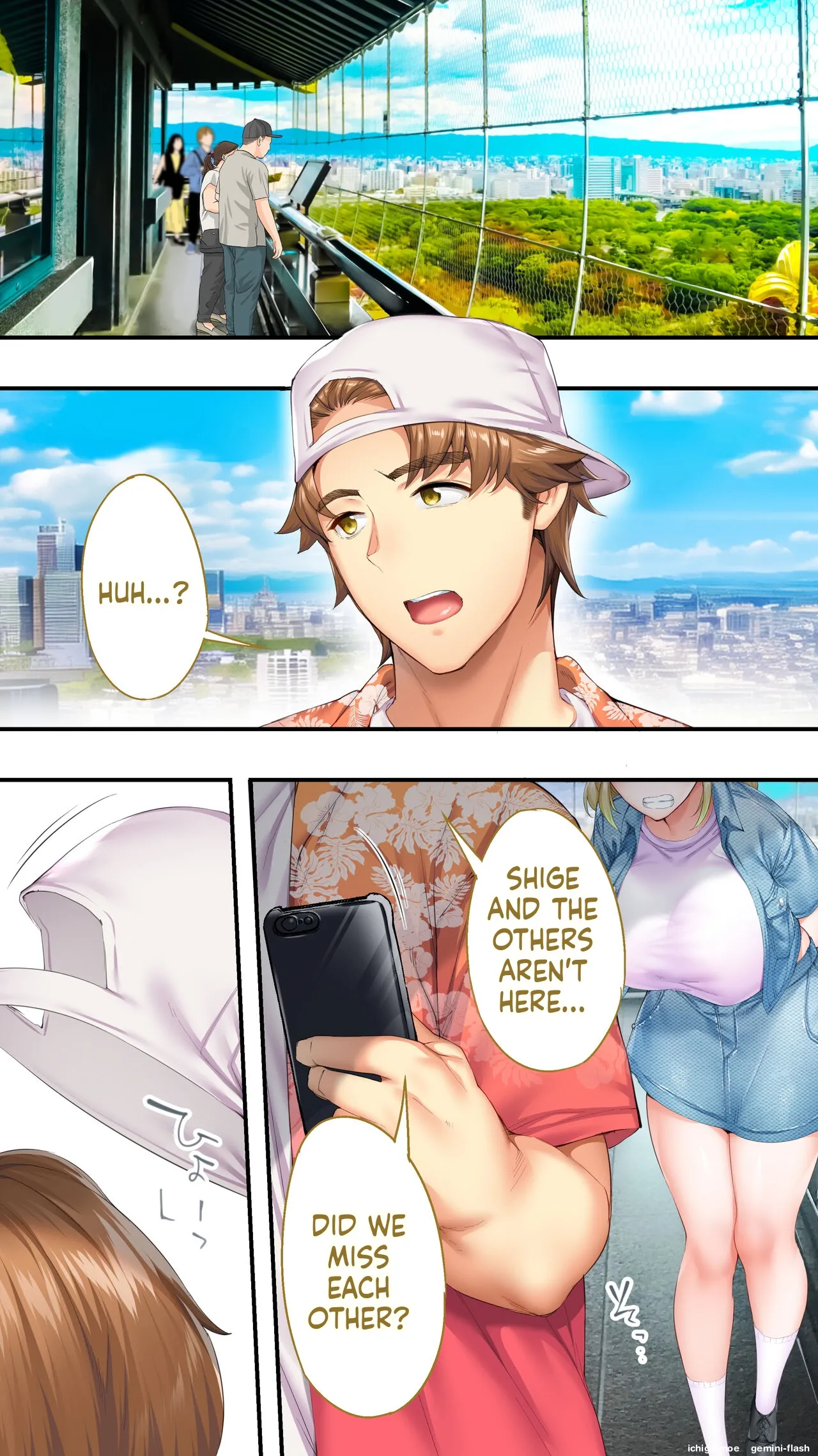 Panpan Travelers Osaka Shuudan Rape Hen — preview page 3