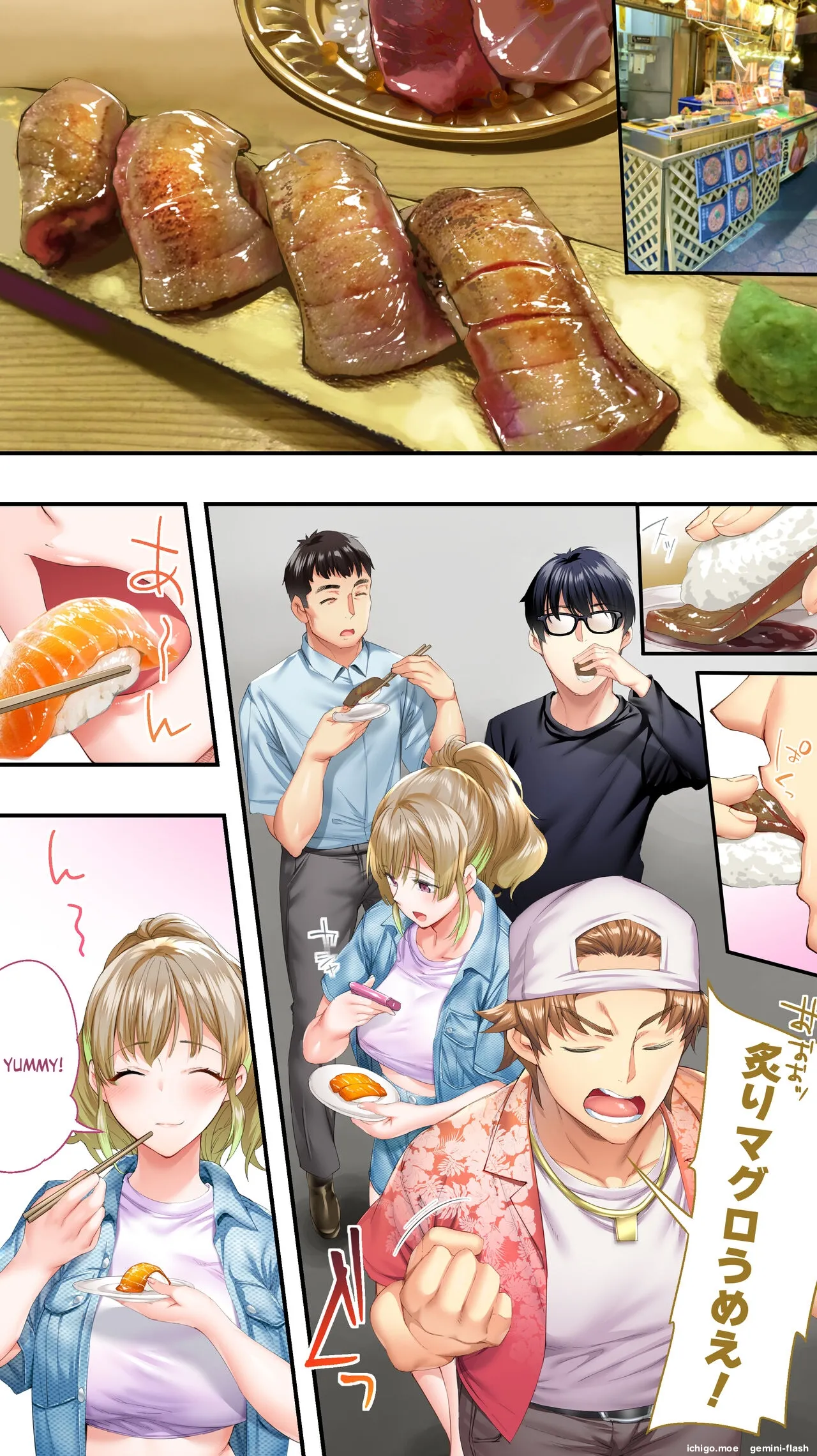 Panpan Travelers Osaka Shuudan Rape Hen — preview page 14