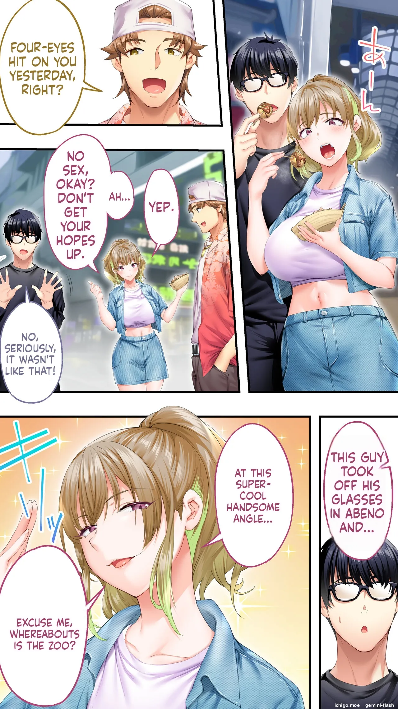 Panpan Travelers Osaka Shuudan Rape Hen — preview page 17
