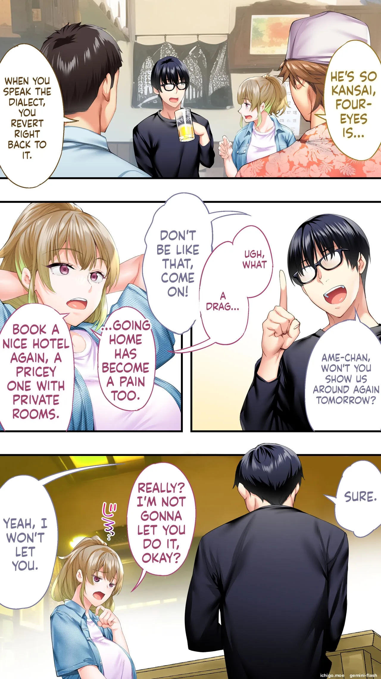 Panpan Travelers Osaka Shuudan Rape Hen – Chapter 1 – page 24