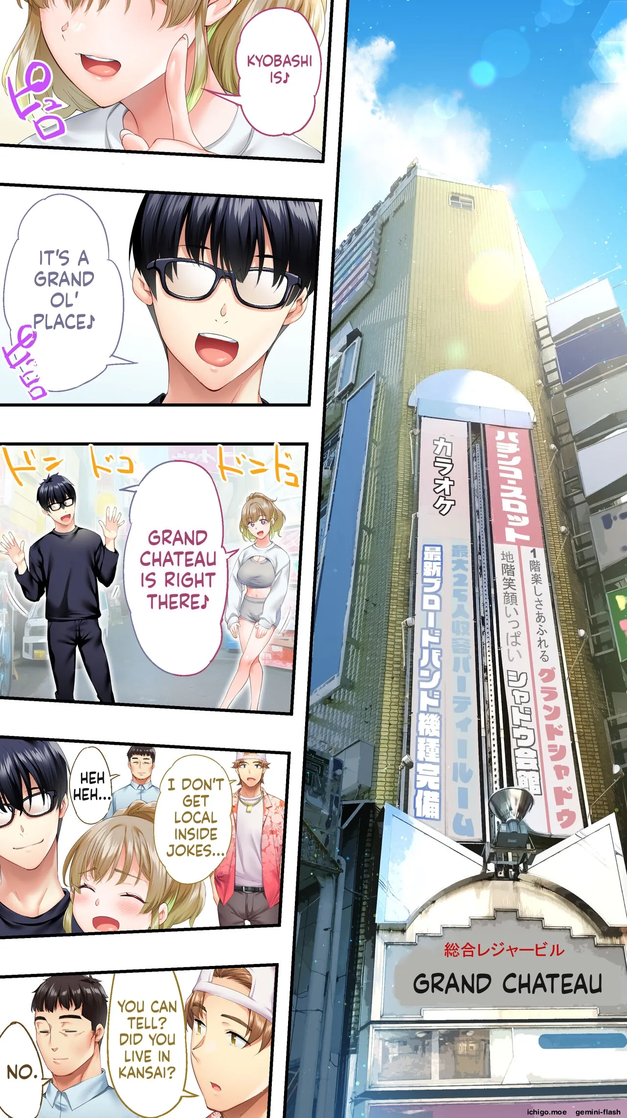Panpan Travelers Osaka Shuudan Rape Hen – Chapter 1 – page 36
