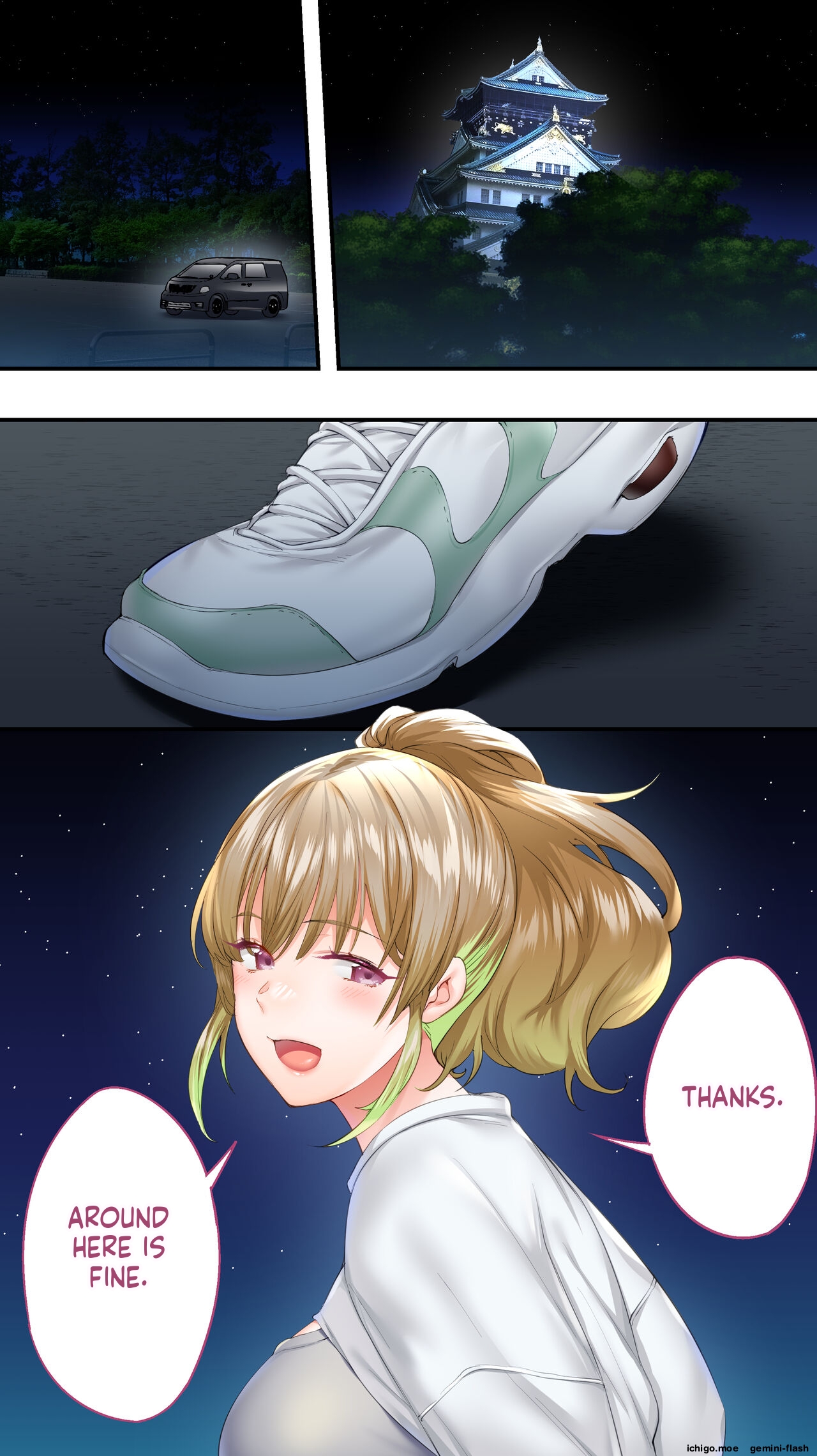 Panpan Travelers Osaka Shuudan Rape Hen – Chapter 1 – page 42