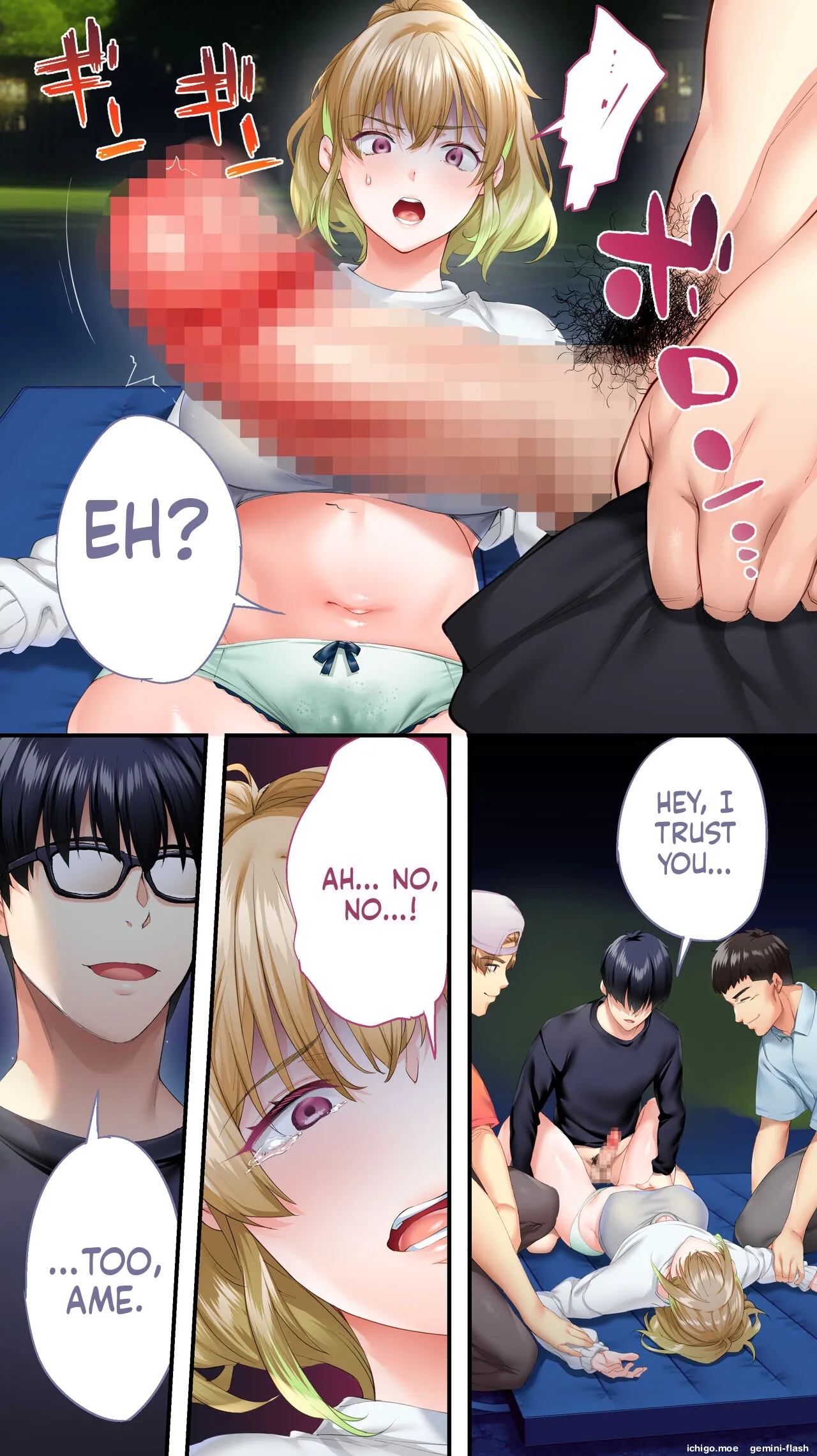 Panpan Travelers Osaka Shuudan Rape Hen – Chapter 1 – page 62