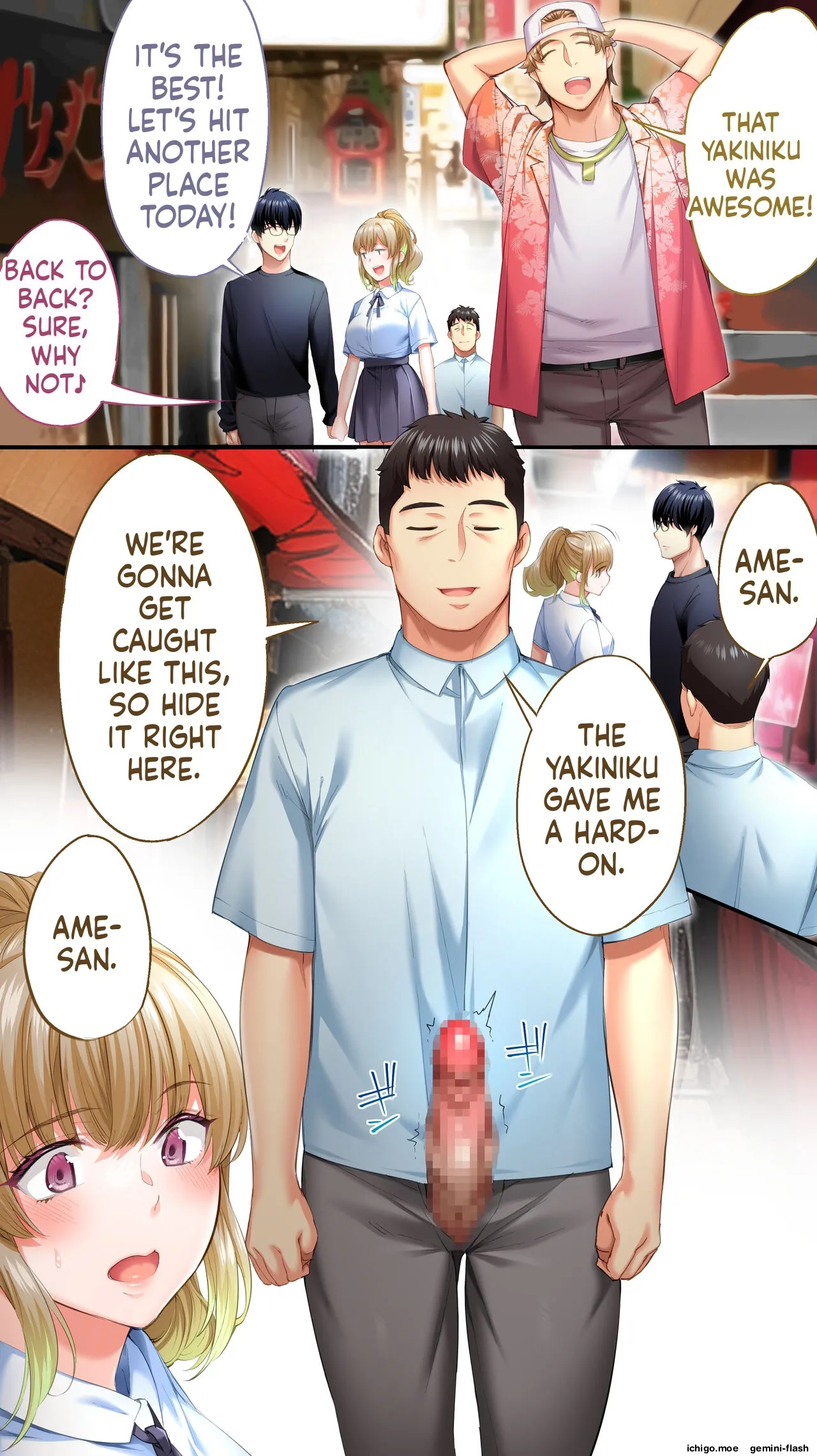 Panpan Travelers Osaka Shuudan Rape Hen – Chapter 1 – page 106