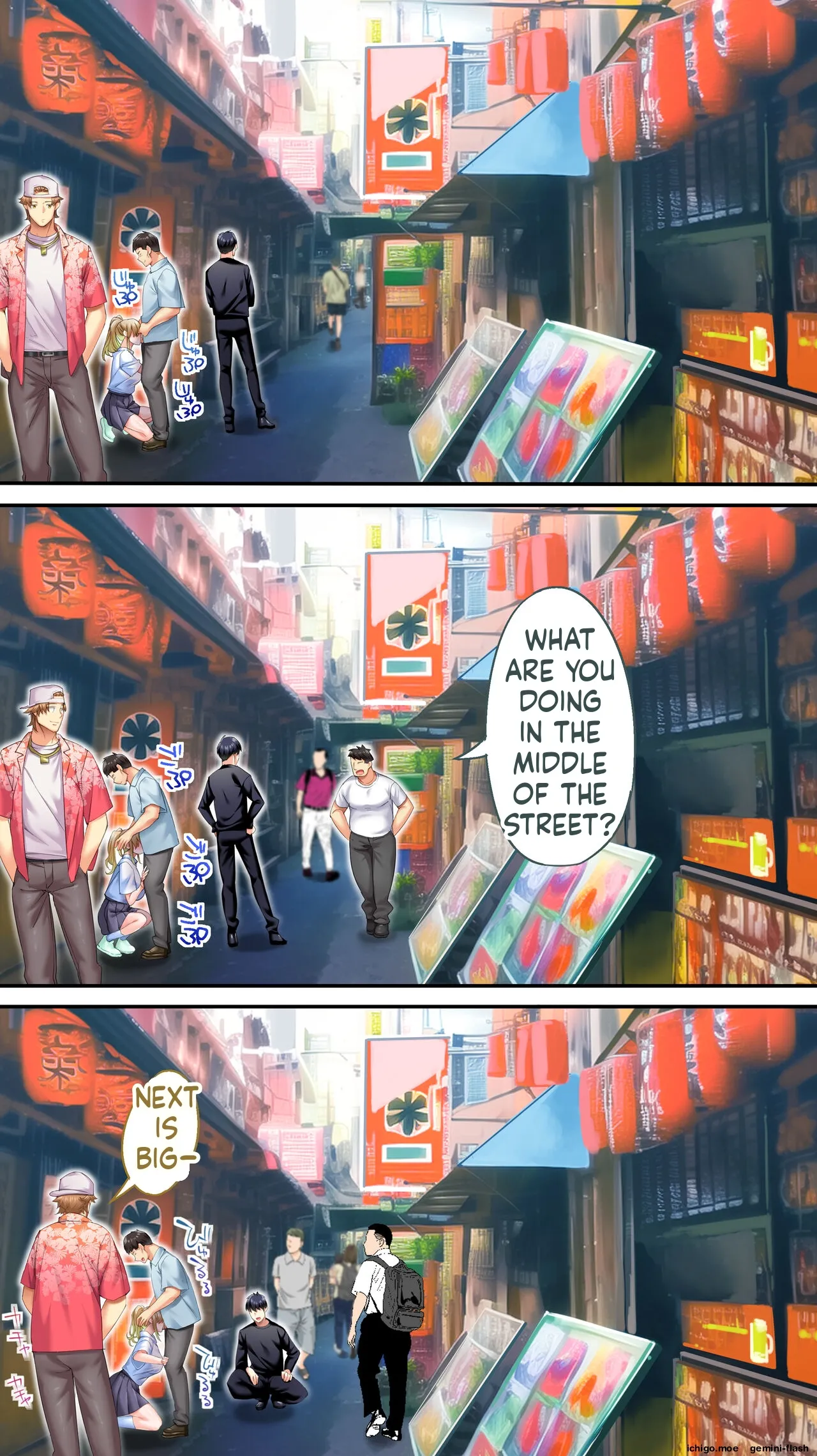 Panpan Travelers Osaka Shuudan Rape Hen – Chapter 1 – page 109