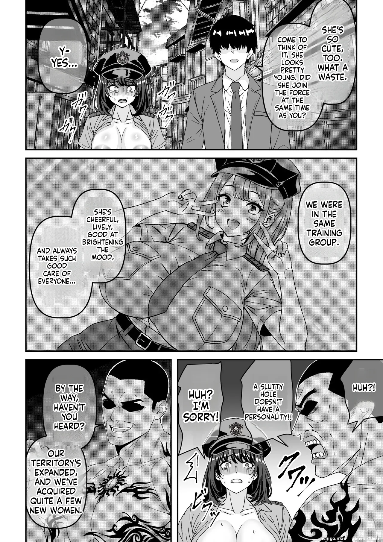 Chian Houkai!! Fukei-san wa Inochigoi Sontaku Nikubenki-MTL — preview page 15