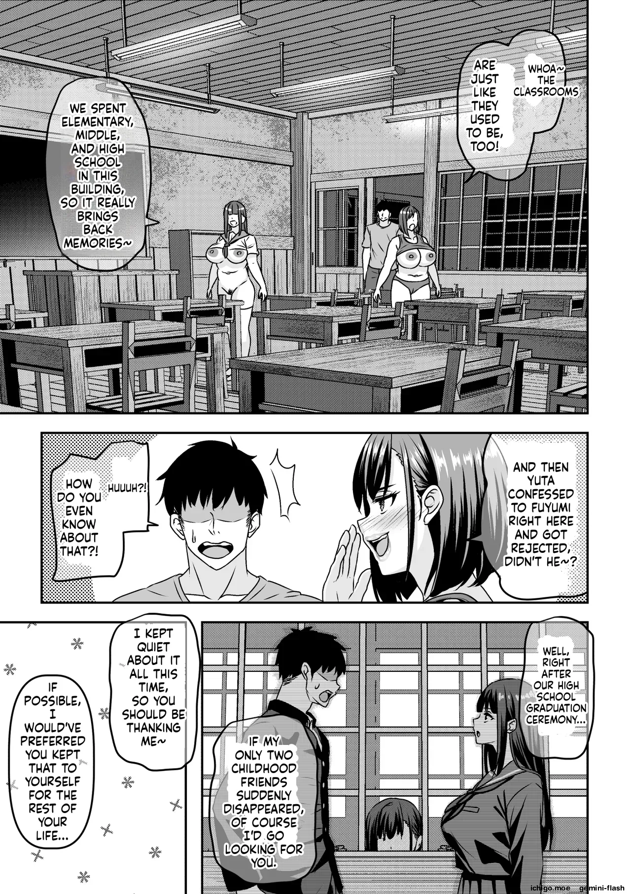 Inshuu Mura no Dousoukai wa Hitozuma ni Natta Doukyuusei ni Deisui Takuran Rape Shihoudai-MTL – Chapter 1 – page 35
